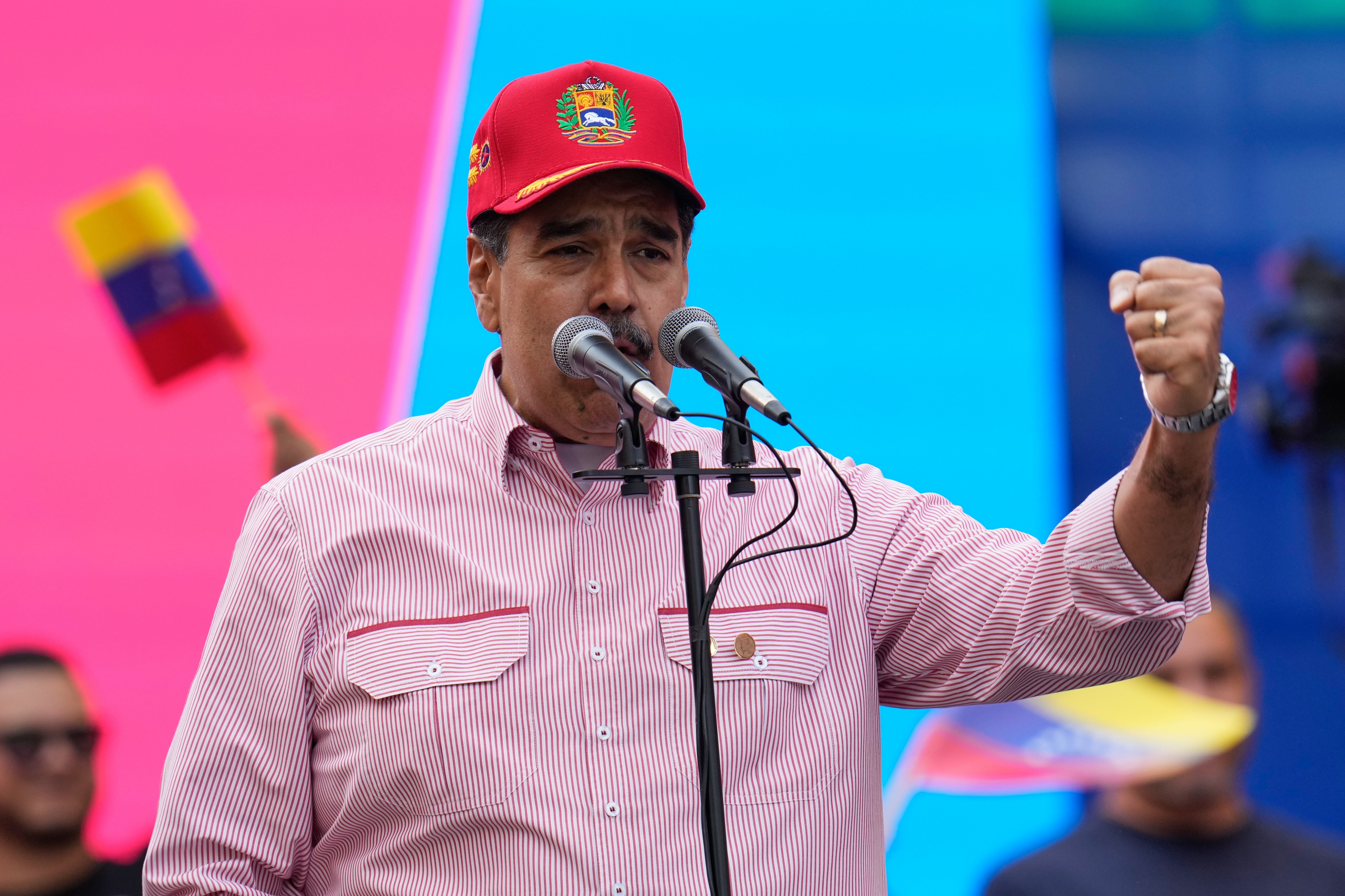 Venezuelan president Nicolas Maduro