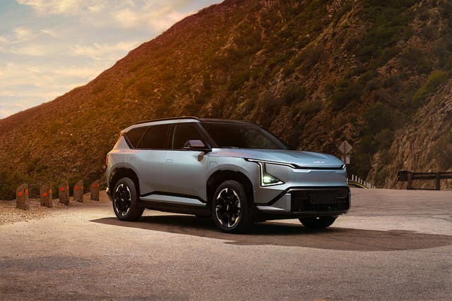 <p>Kia's EV5 is the brand's latest contender for the World Car of the Year award</p>