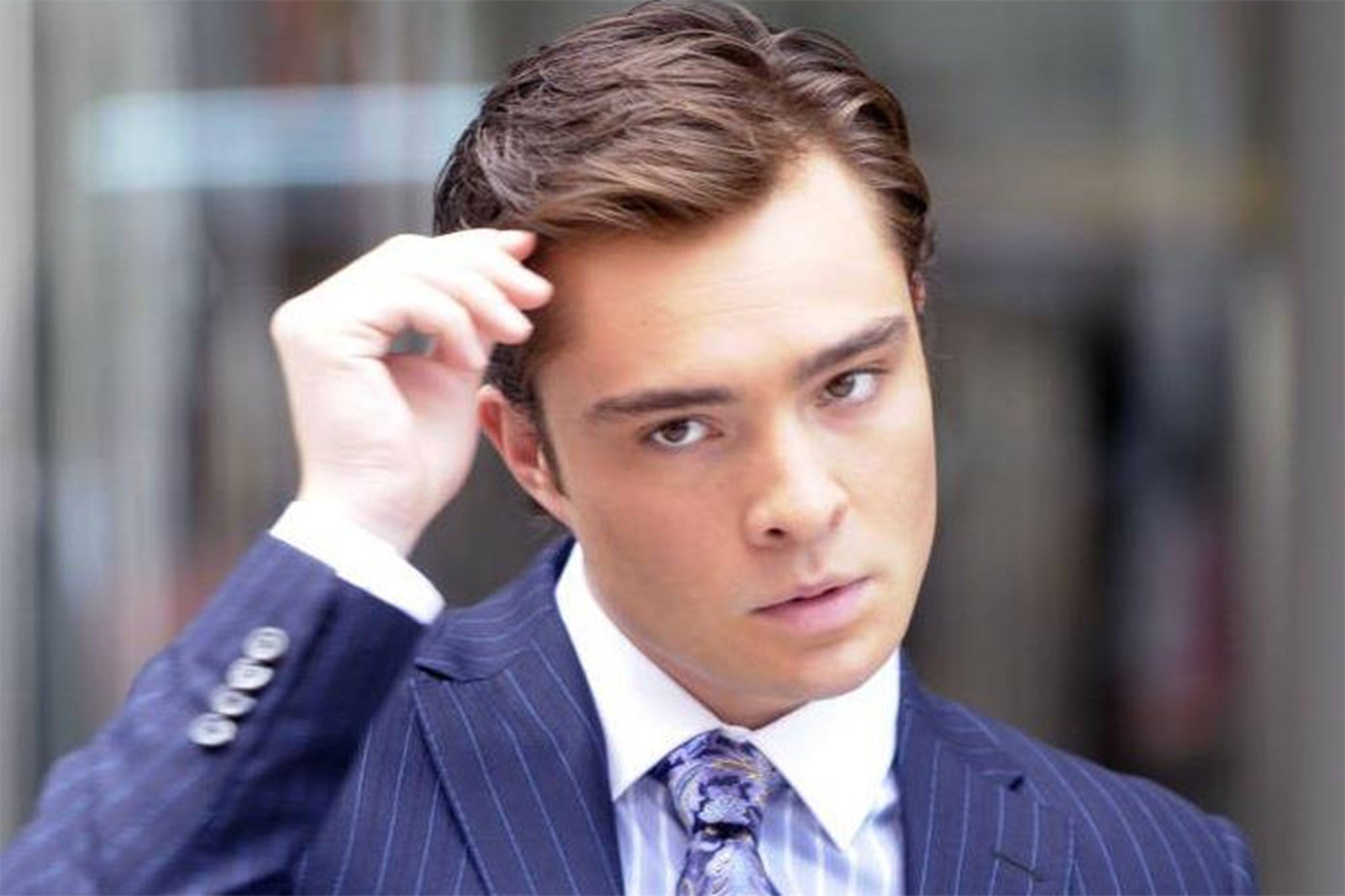 Slick and sinister: Chuck Bass from ‘Gossip Girl’ is a perfect example of a guy to stay well away from, according to this recent study