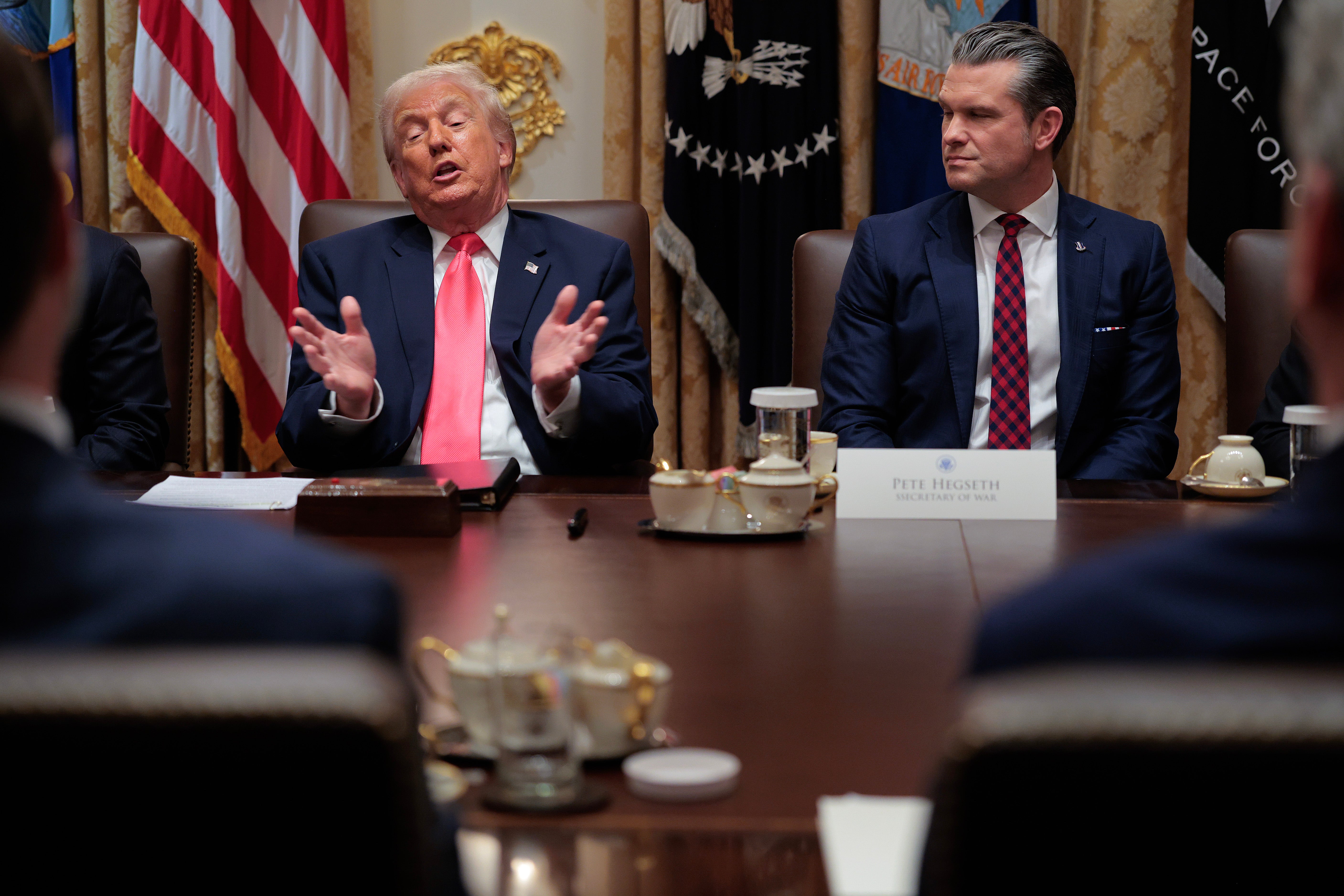 Donald Trump is defending Secretary of Defense Pete Hegseth amid multiple scandals, but his indulgence may not last much longer