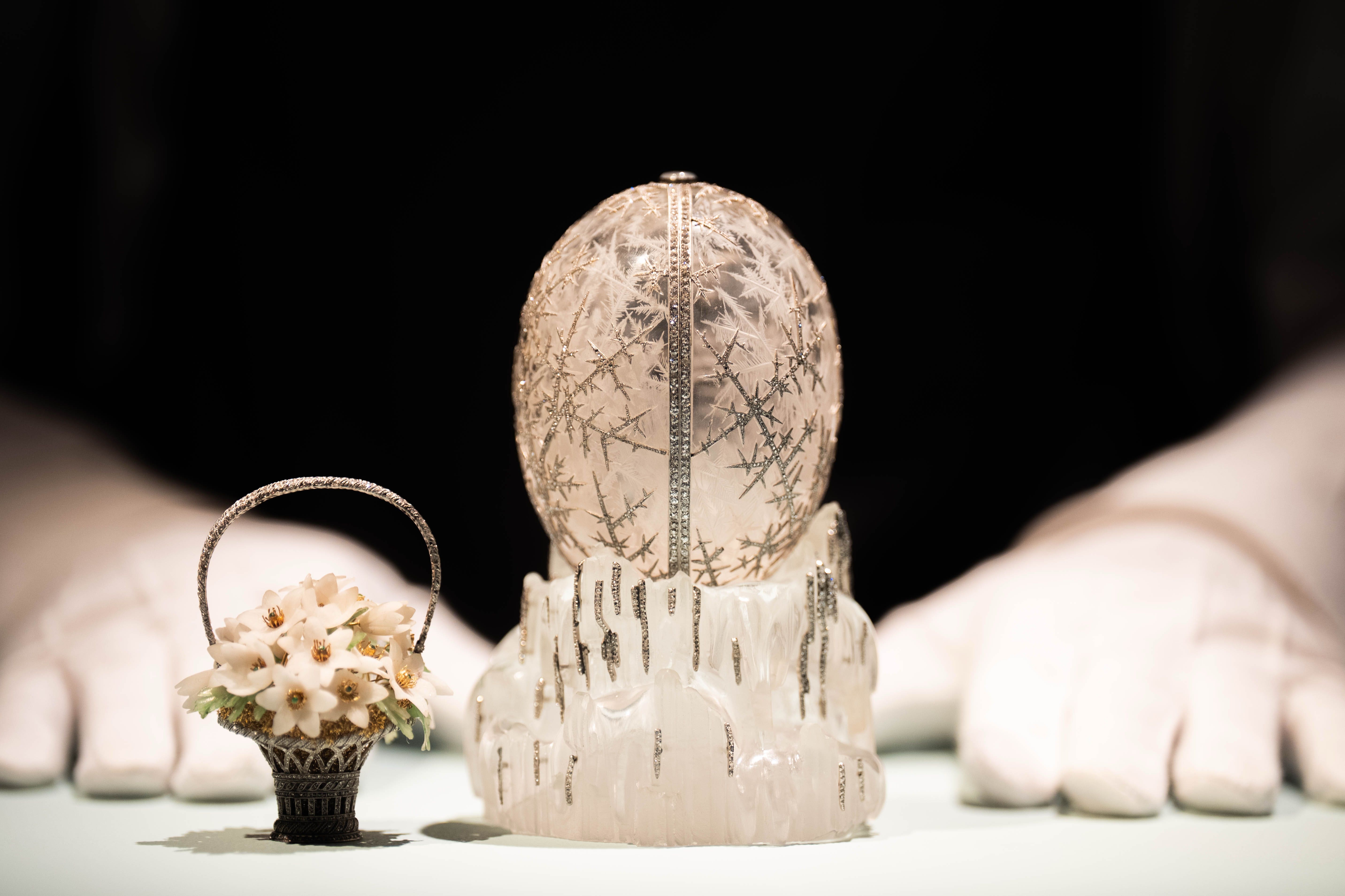 The Winter Egg by Faberge (James Manning/PA)