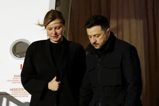 Volodymyr Zelensky i prva dama Olena Zelenska stigli su u zračnu luku Dublin u posjet Irskoj
