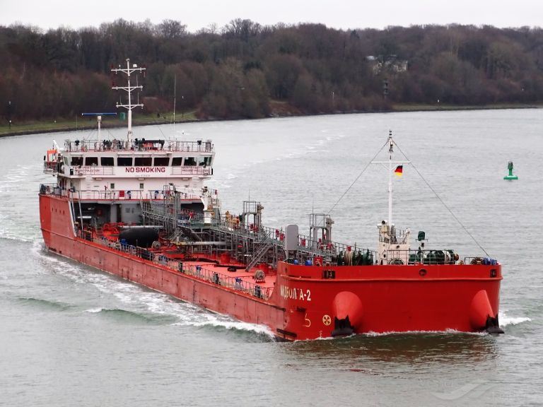 The MIDVOLGA-2 Russian-flagged tanker