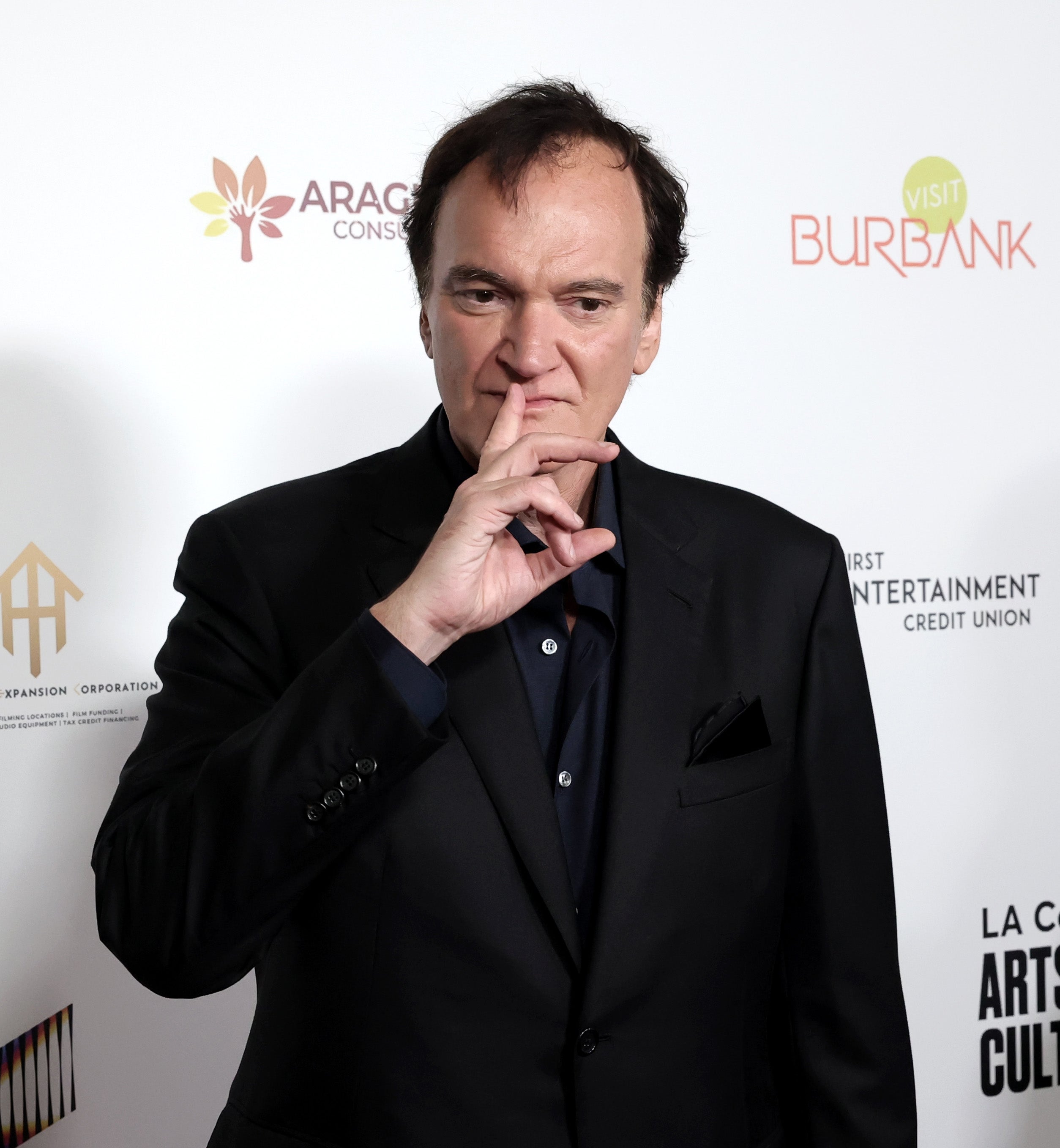 Tarantino fotografado em setembro de 2025