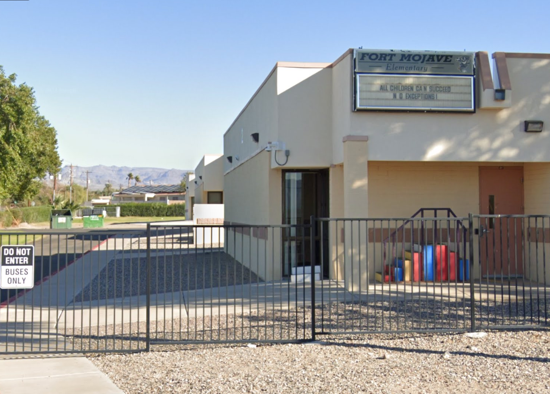 A student was arrested at Fort Mohave Elementary School after brandishing a firearm and threatening a teacher