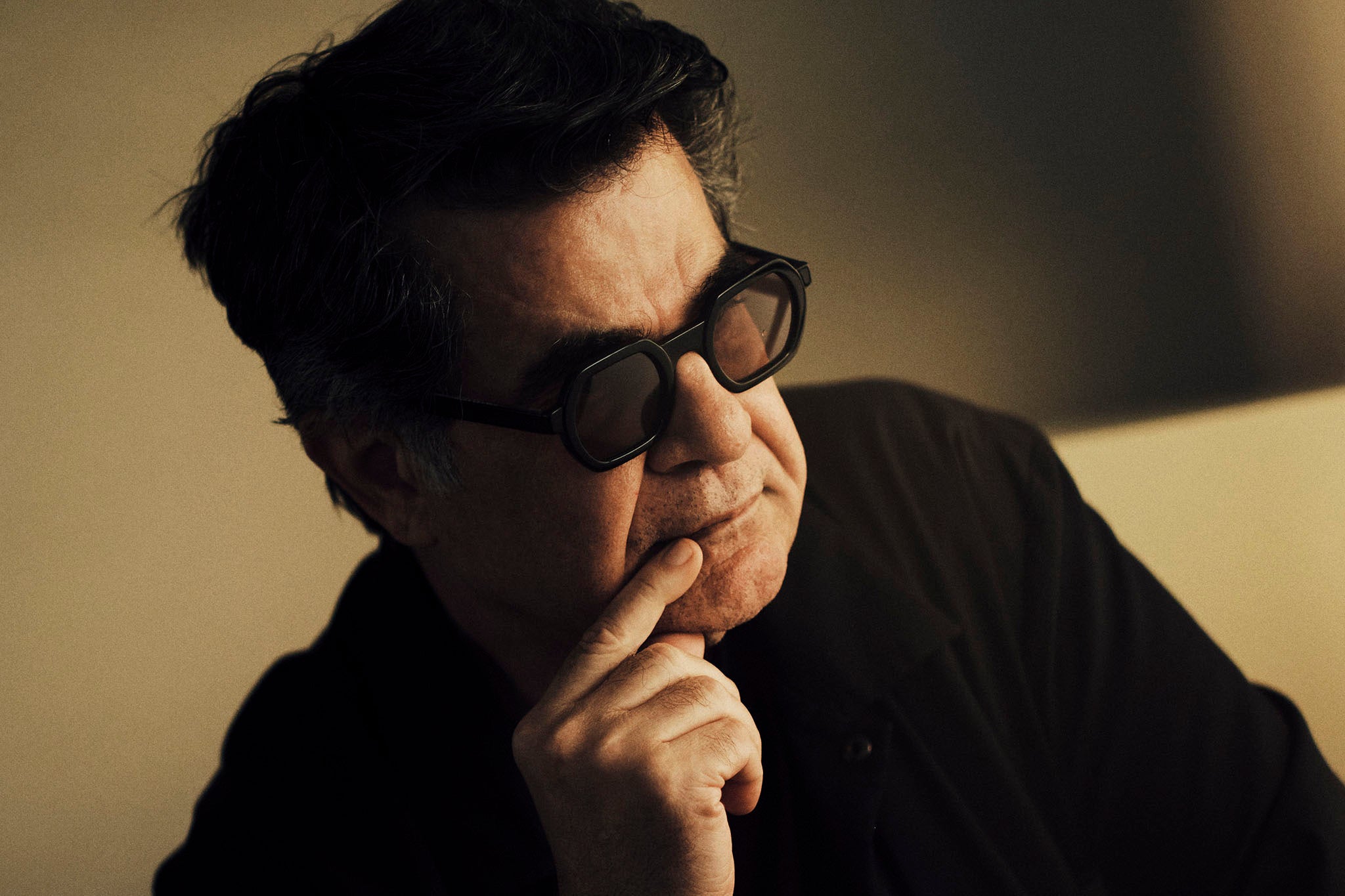 This is Iranian filmmaker Jafar Panahi. He was sentenced to jail after this interview