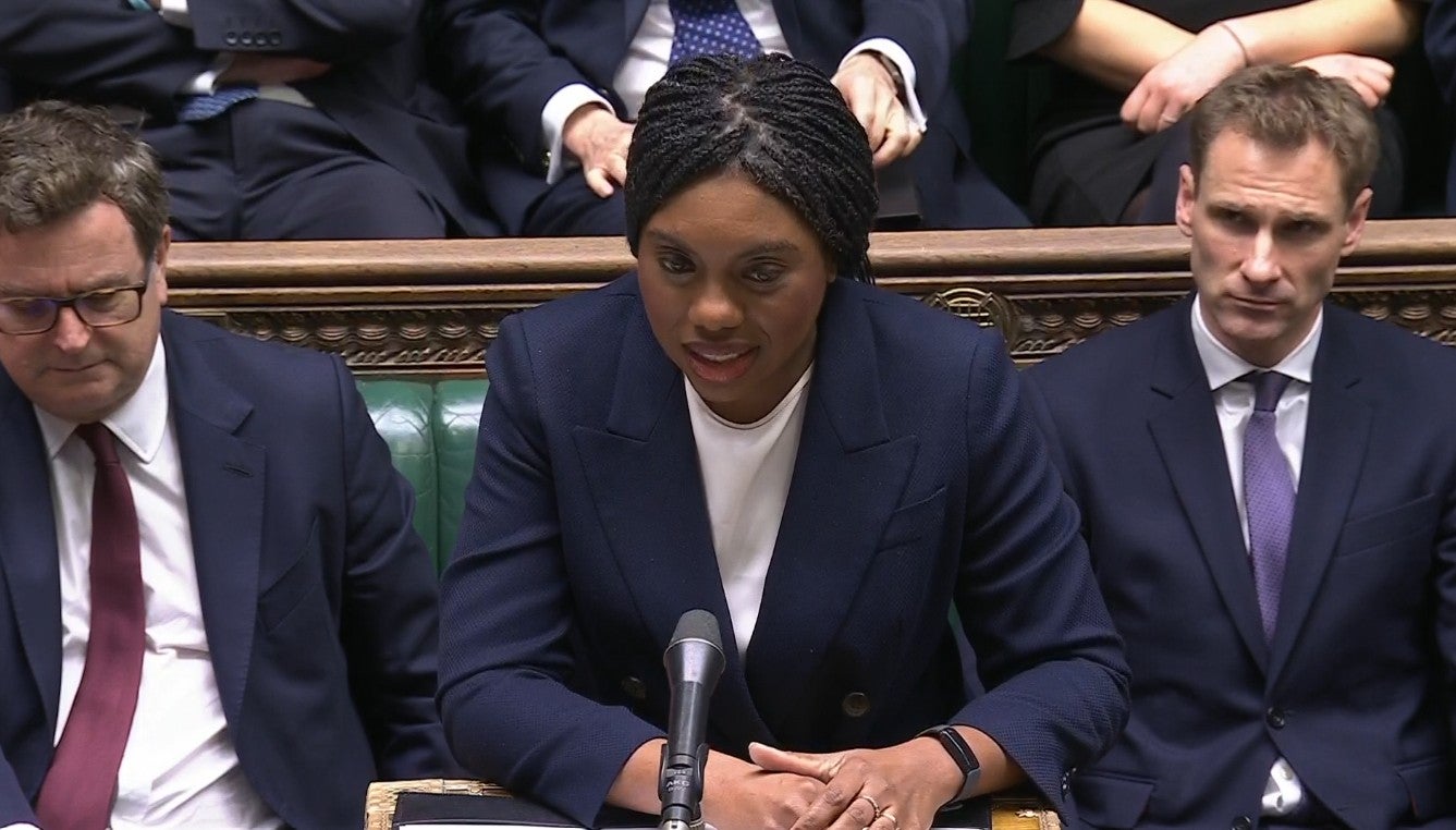 Kemi Badenoch accused Reeves of ‘briefing the media’ and ‘twisting the facts’ of her Budget in PMQs