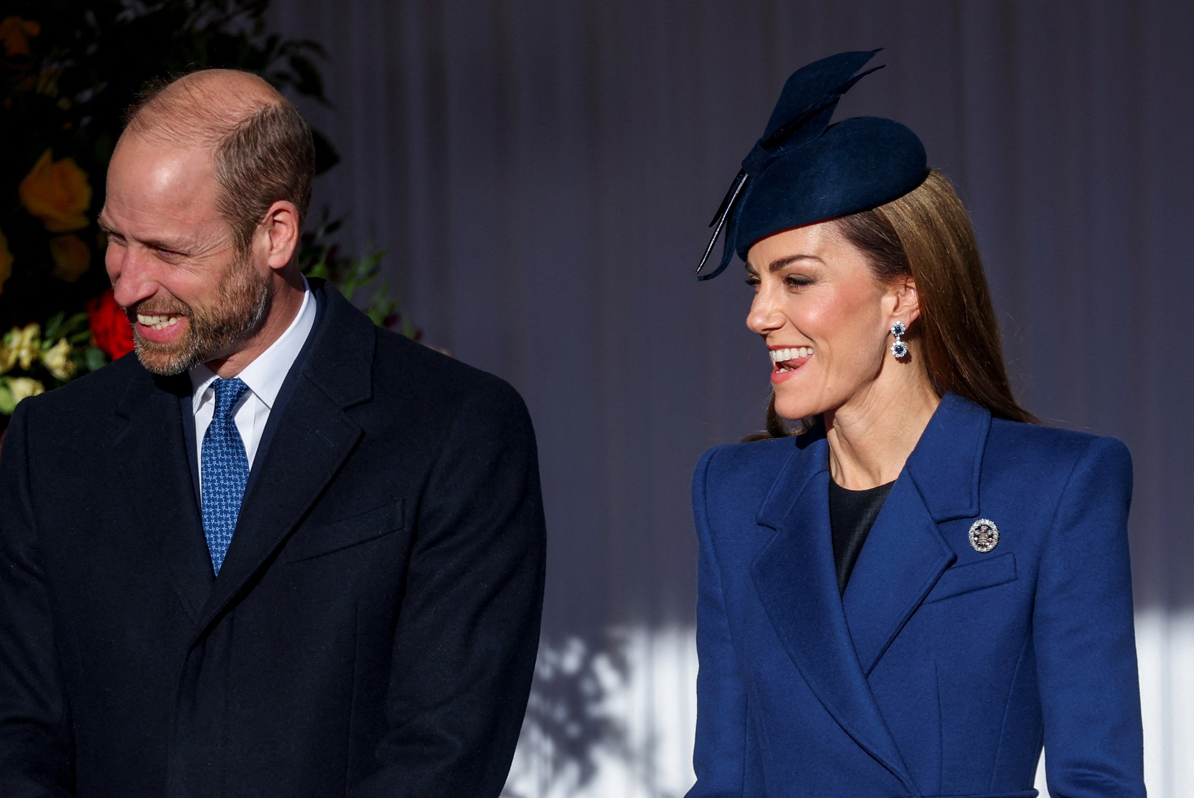 William and Kate welcomed the German president and his wife to the UK