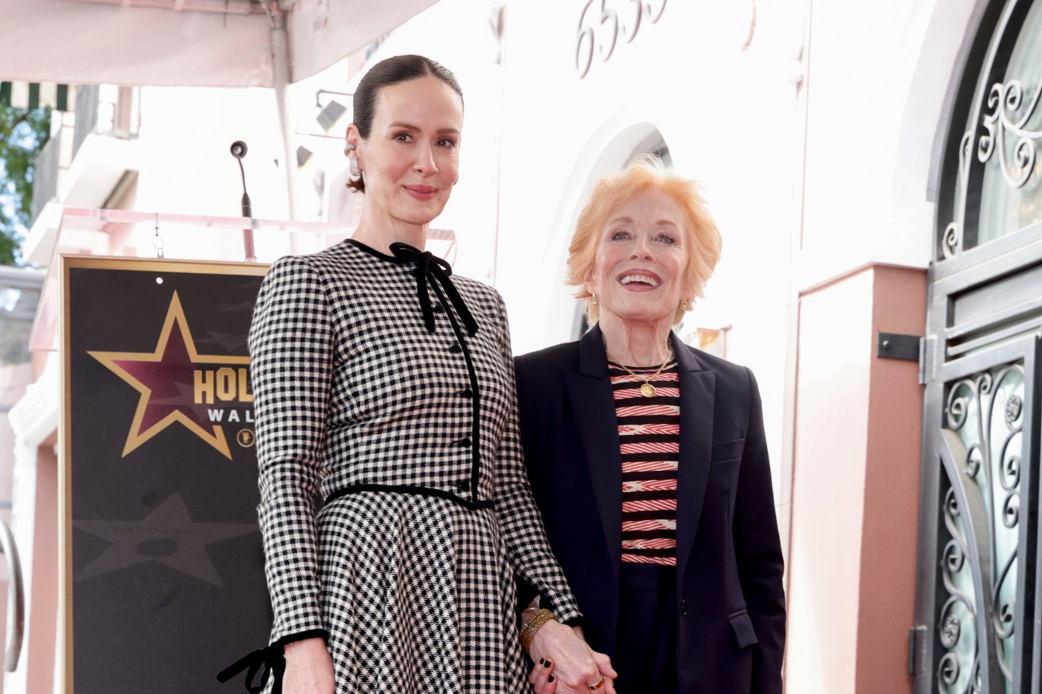 Holland Taylor calls girlfriend Sarah Paulson ‘a permanent shining star’