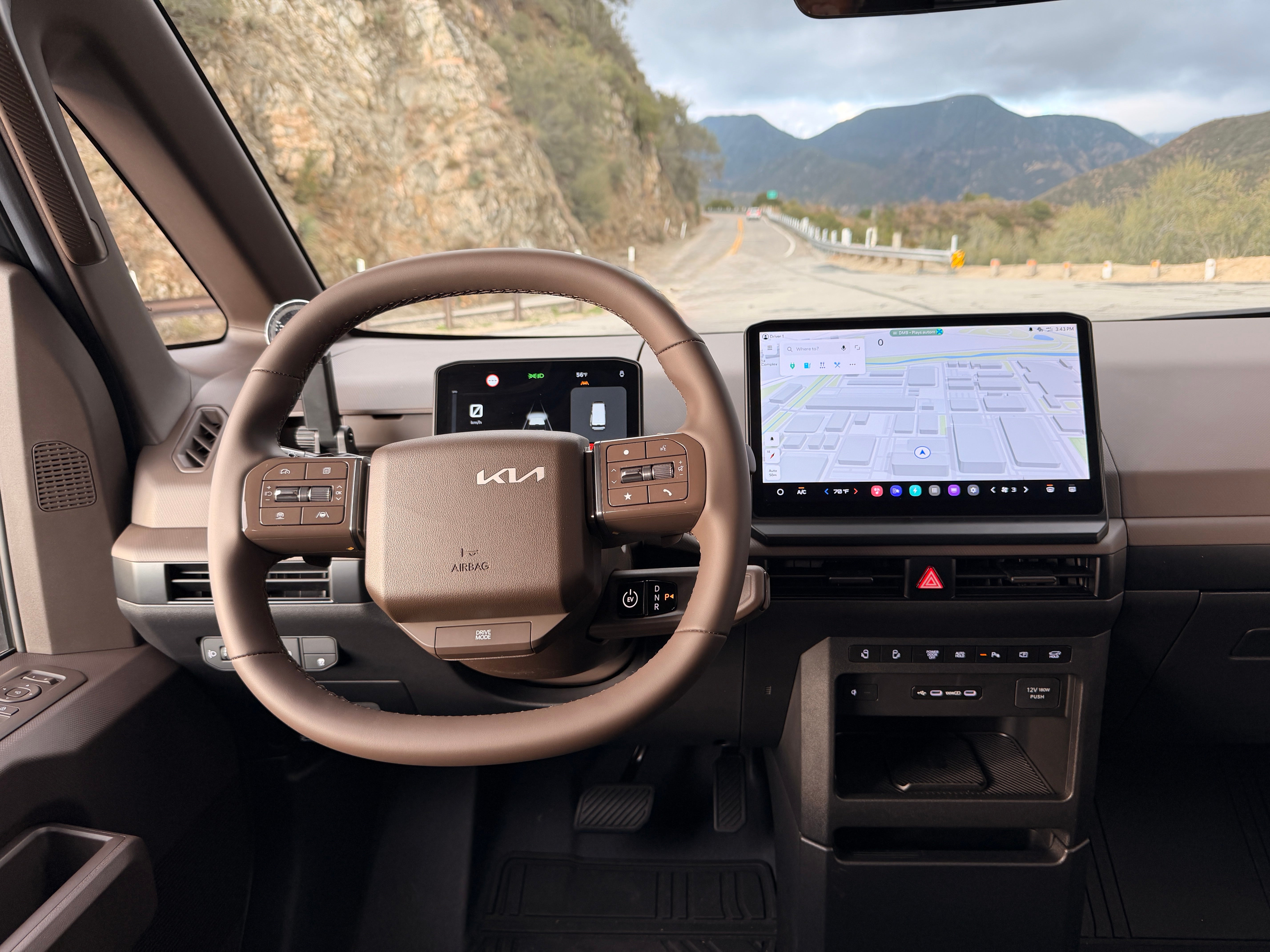 The tech on board the Kia PV5 is impressive for families or for businesses