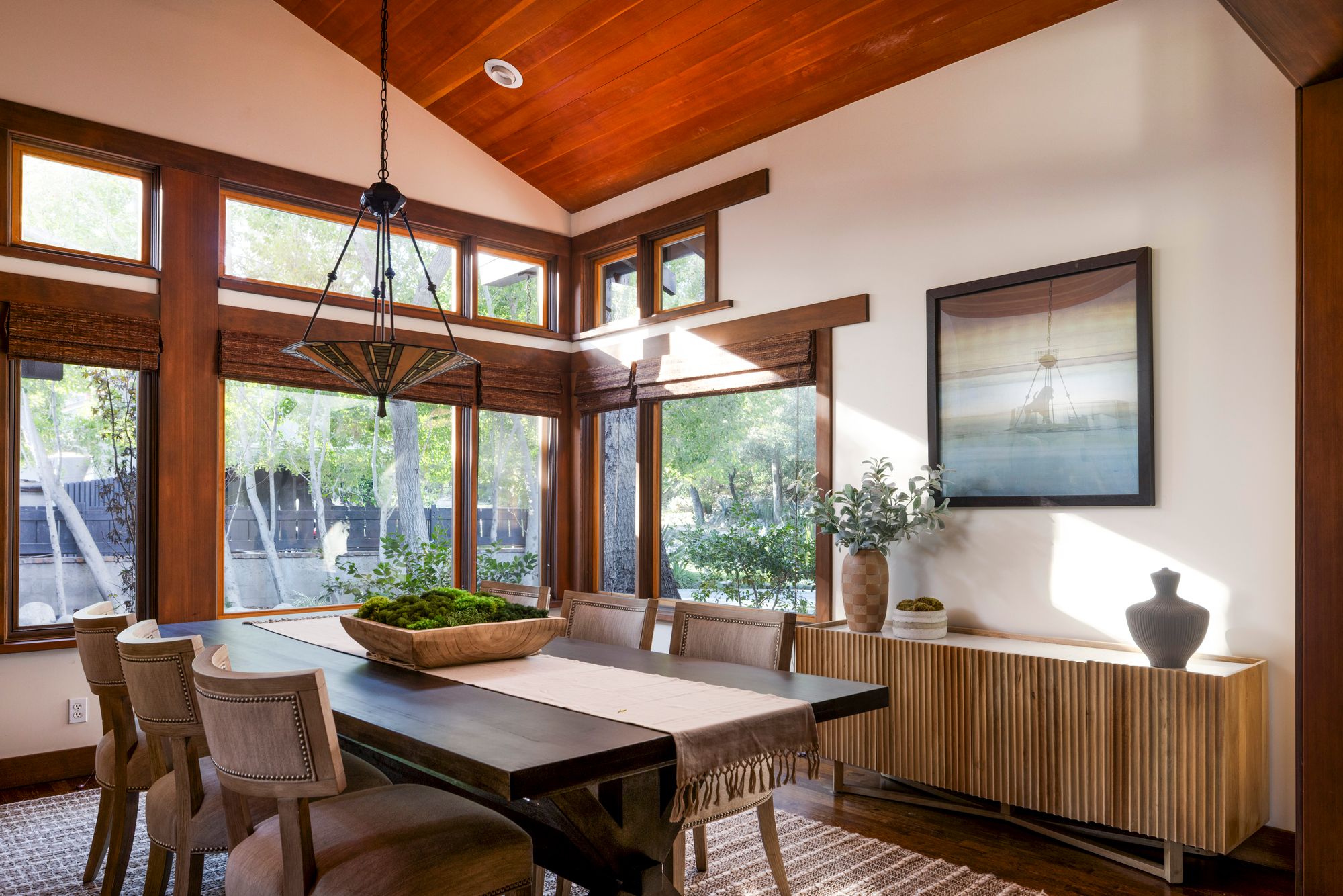 Architect Doug Ewing, known for designing estates for Ralph Lauren and luxury resorts, designed the home