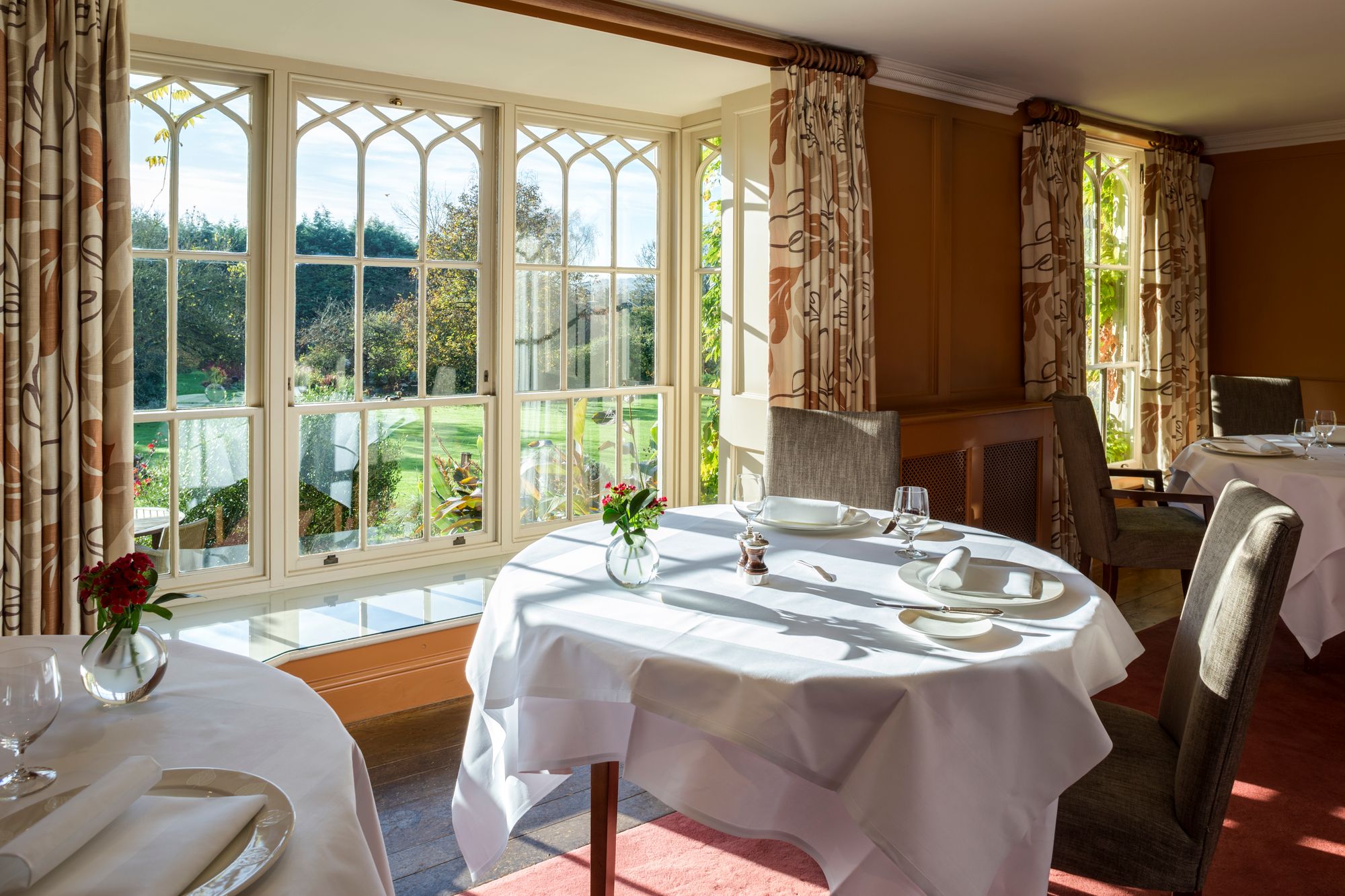 The hotel’s restaurant is open five days a week