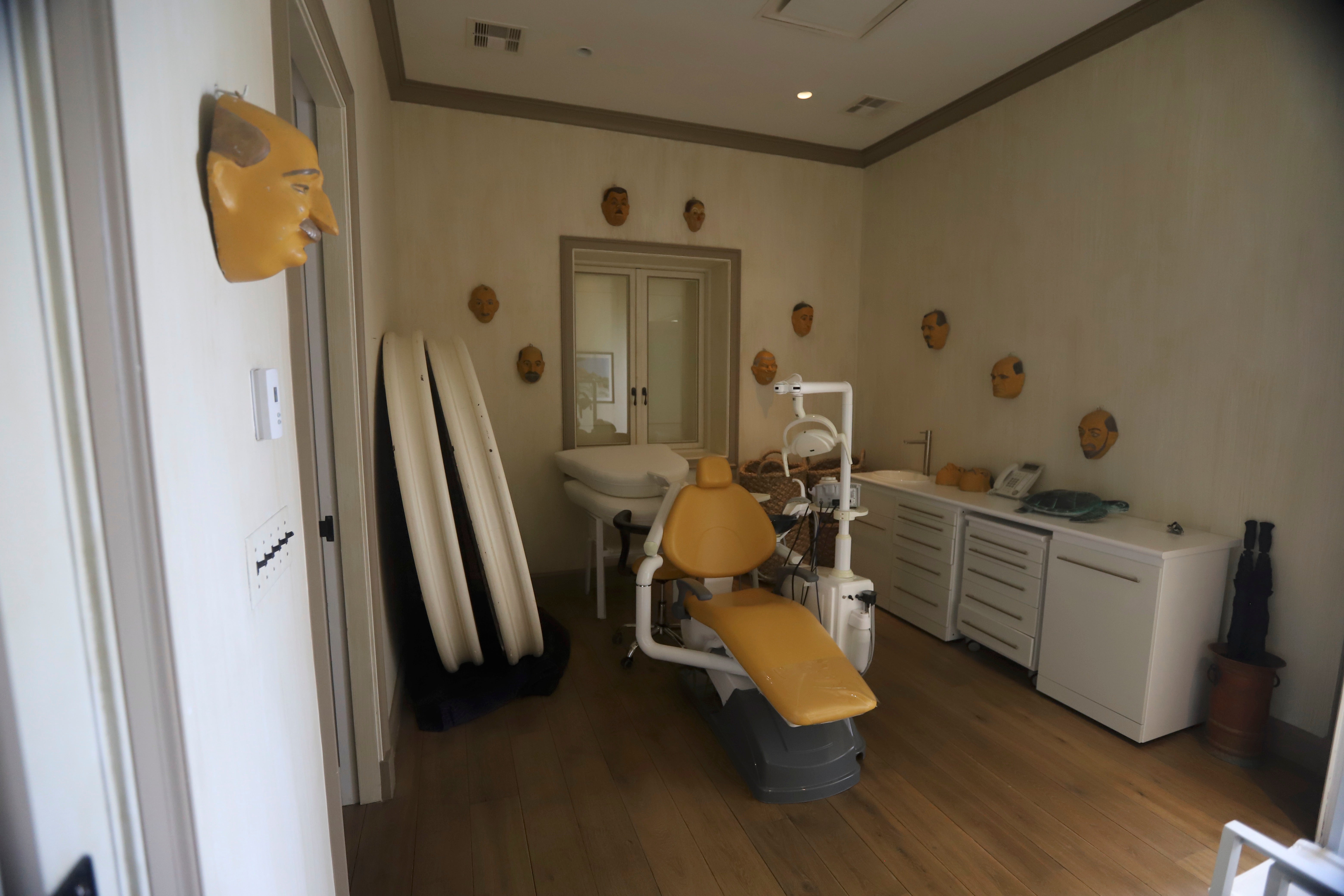An image of a spa-like room located on Jeffrey Epstein's estate in the US Virgin Islands, released by House Democrats