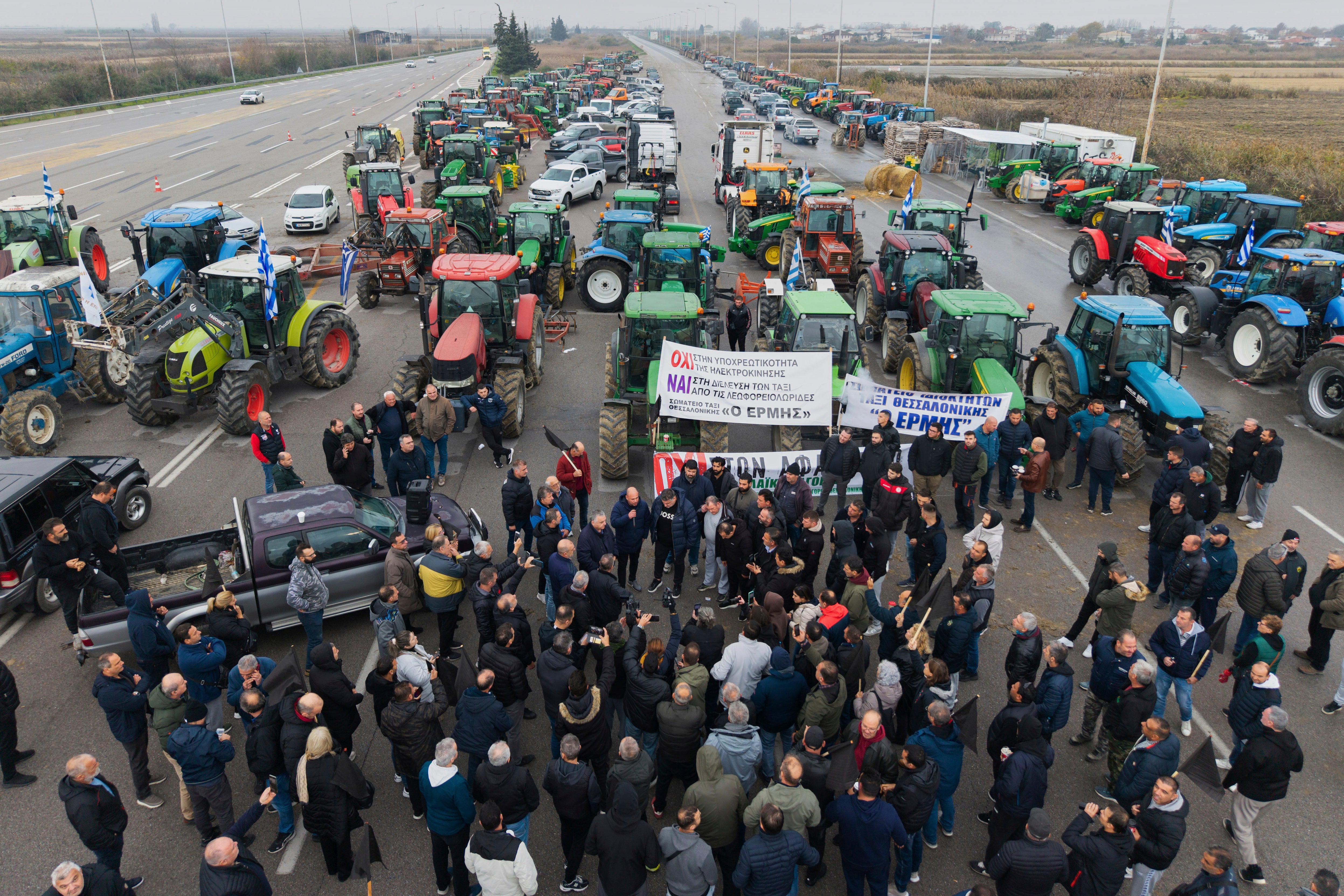 Greece Farmers Protests