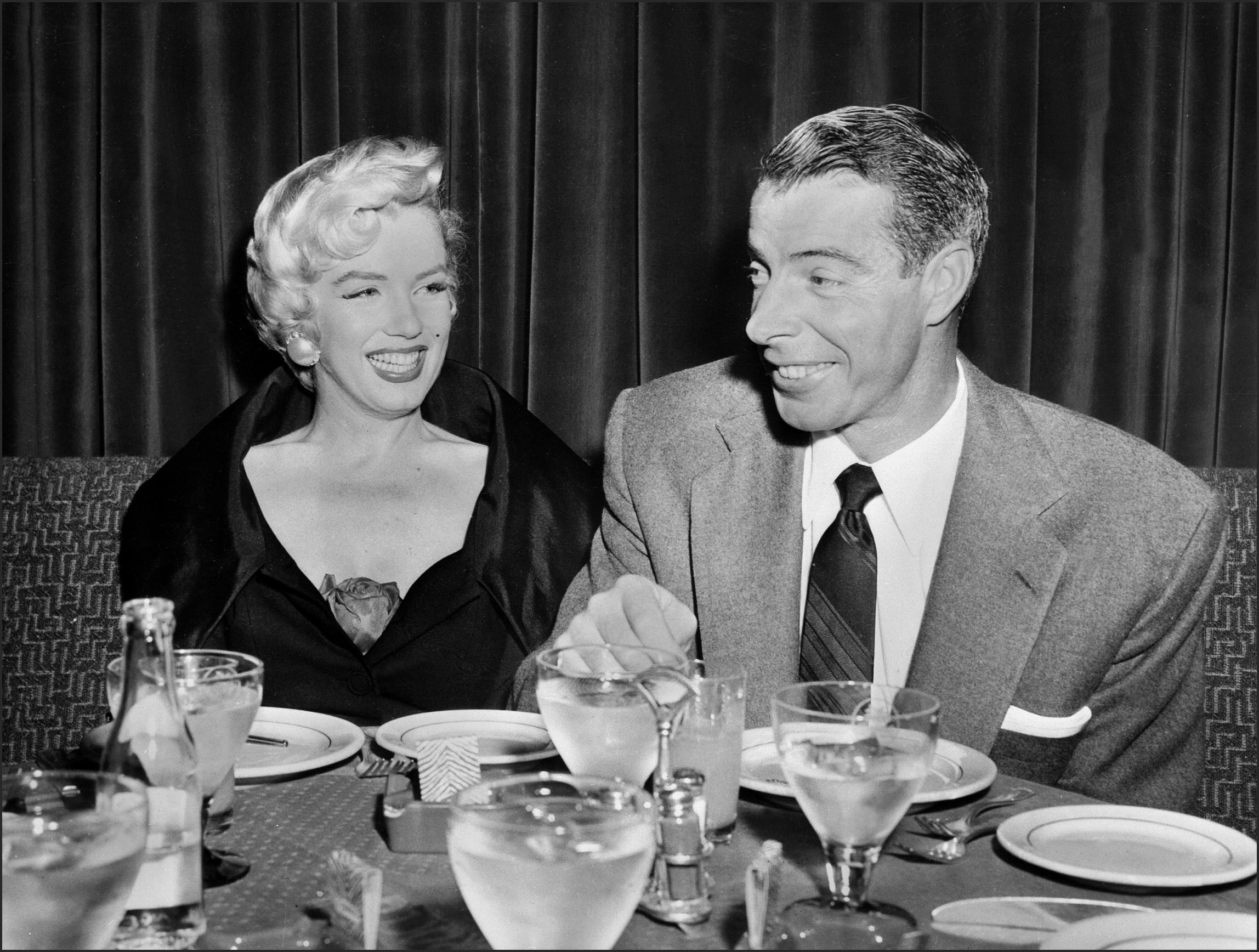 A tranche of negatives from the last photoshoot ever with Monroe, seen here in 1950 with New York Yankees legend and then-husband Joe DiMaggio, is set to be auctioned off Monday, unless the widow of the late lensman who took the snaps can put a stop to the planned sale