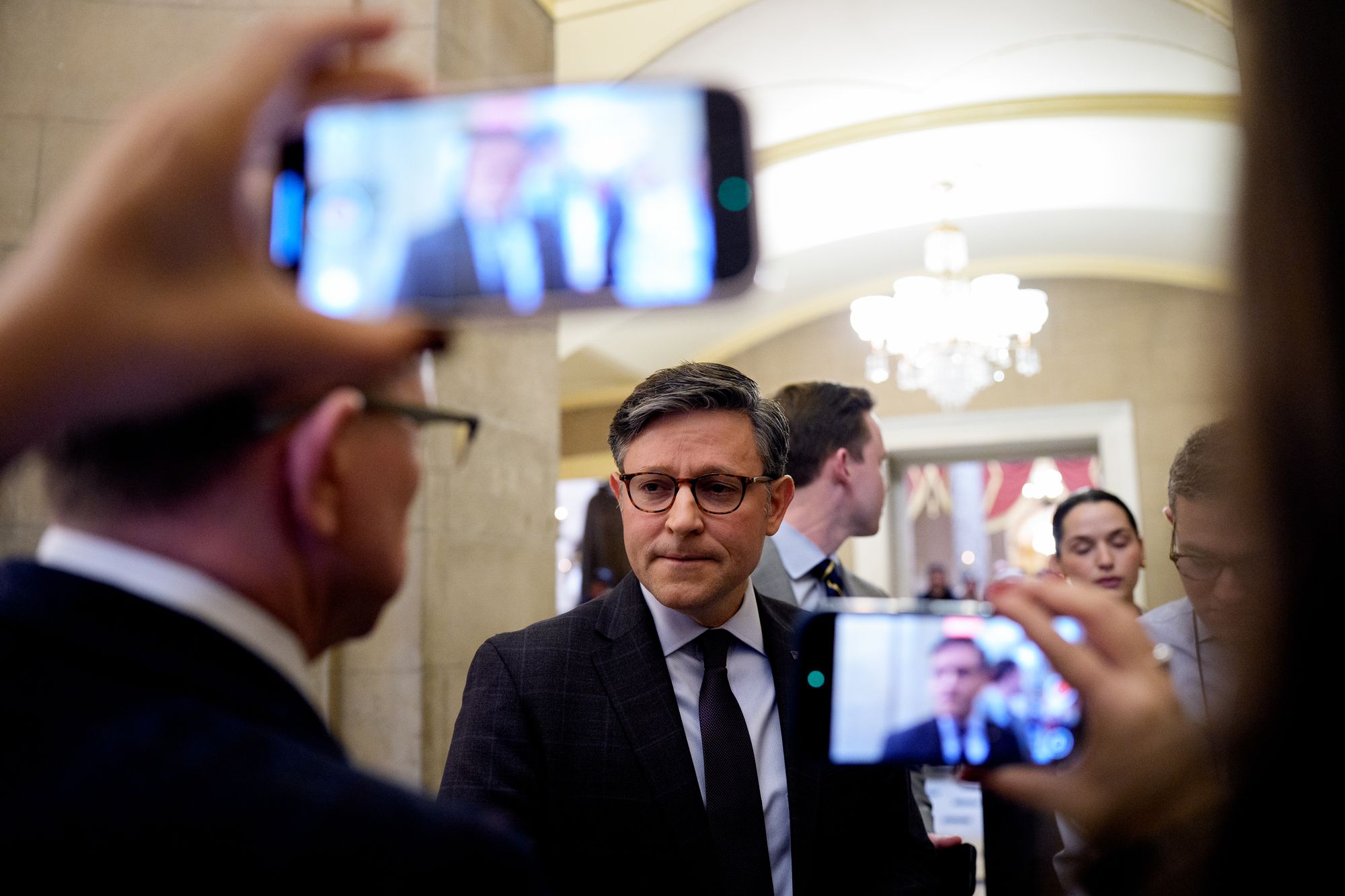 Speaker Mike Johnson is tasked with managing an increasingly unruly House GOP caucus