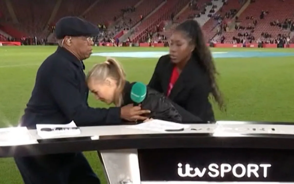 Laura Woods posts update on condition after collapsing live on air ahead of Lionesses clash
