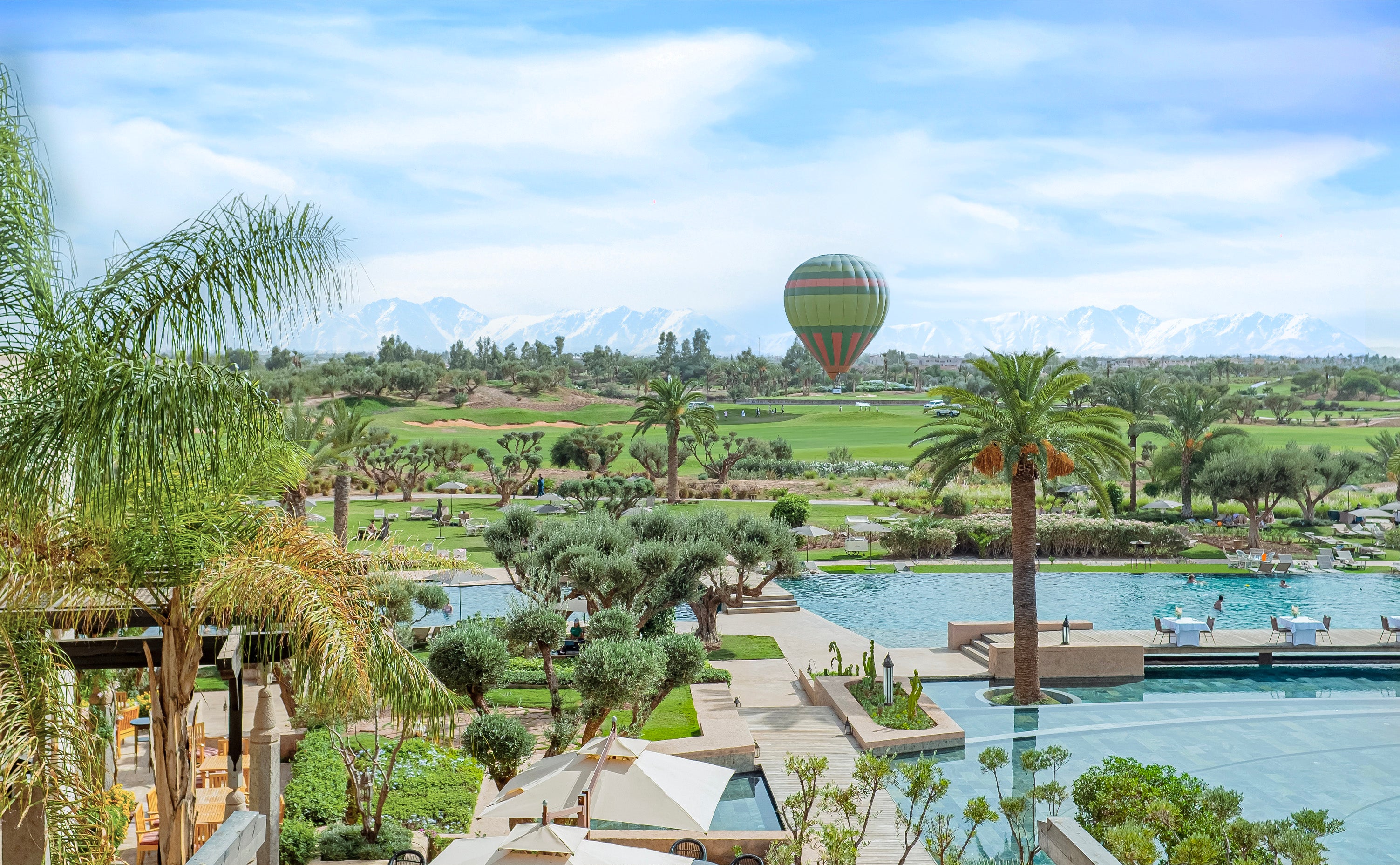 <p>The top family hotels in Marrakech are usually found outside of the medina for a more relaxing break</p>