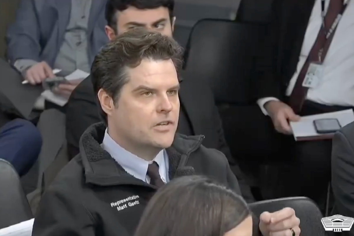 Matt Gaetz, latest member of the White House press pool, grills admin on Venezuela plans
