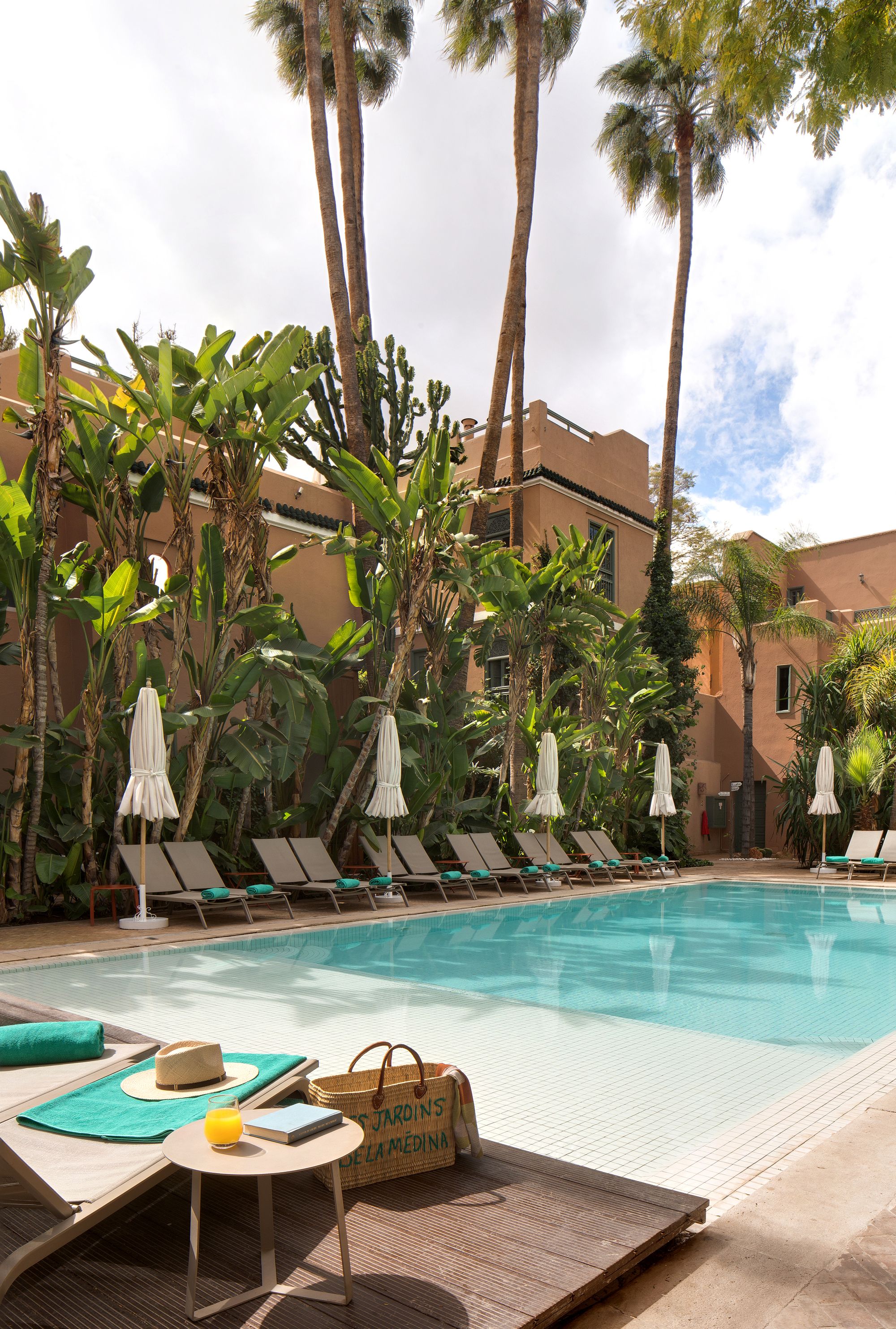 For families looking to stay in the Medina, check out Les Jardins