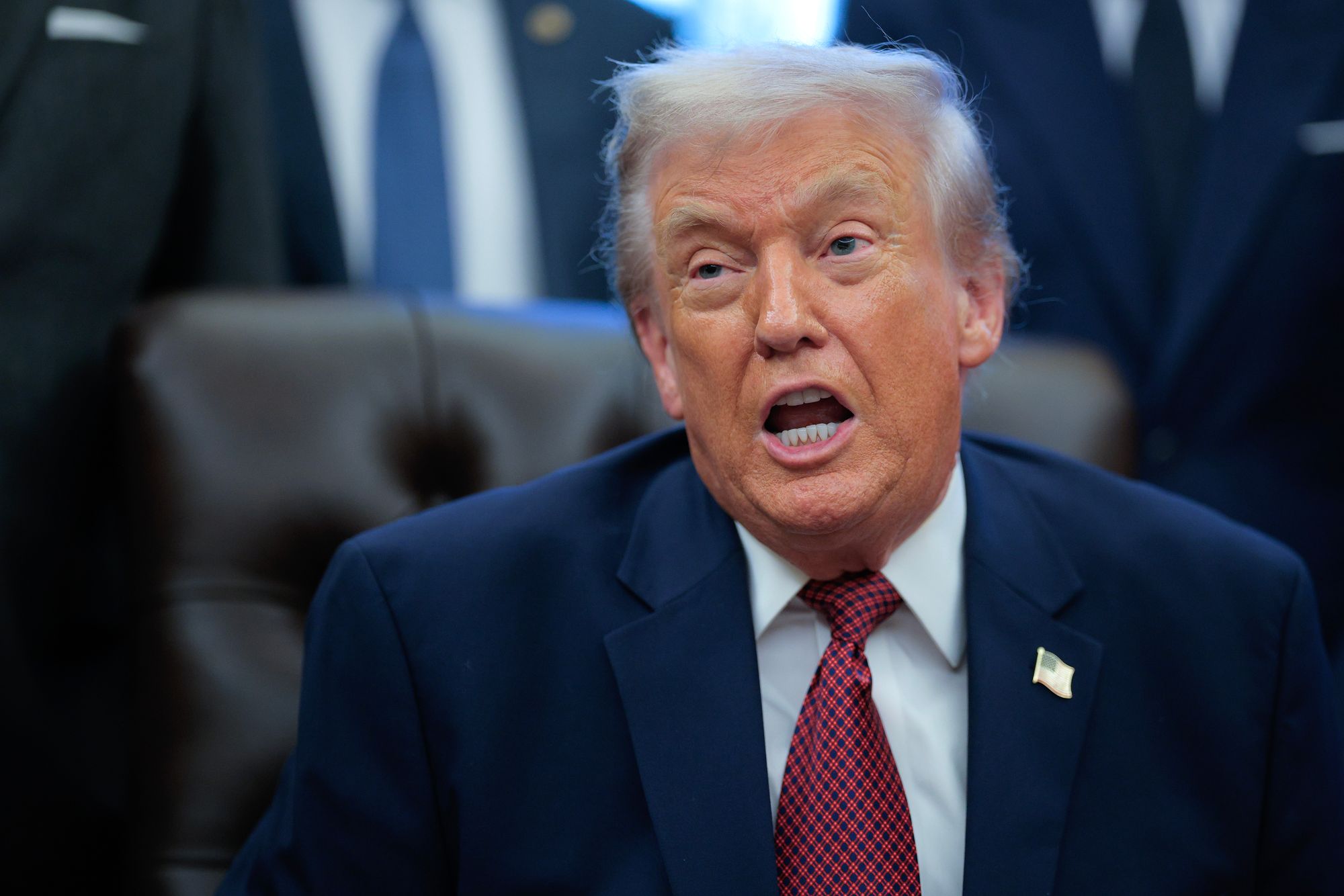 "The Somalians should be out of here," the president said on Wednesday. "They have destroyed our country. And all they do is complain, complain, complain."