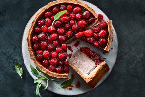 M&S Collection hand finished cranberry topped pork pie