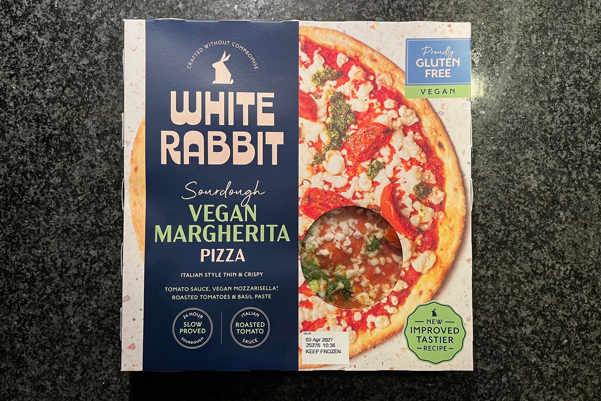 best supermarket pizza indybest review White Rabbit gluten free sourdough vegan margherita pizza