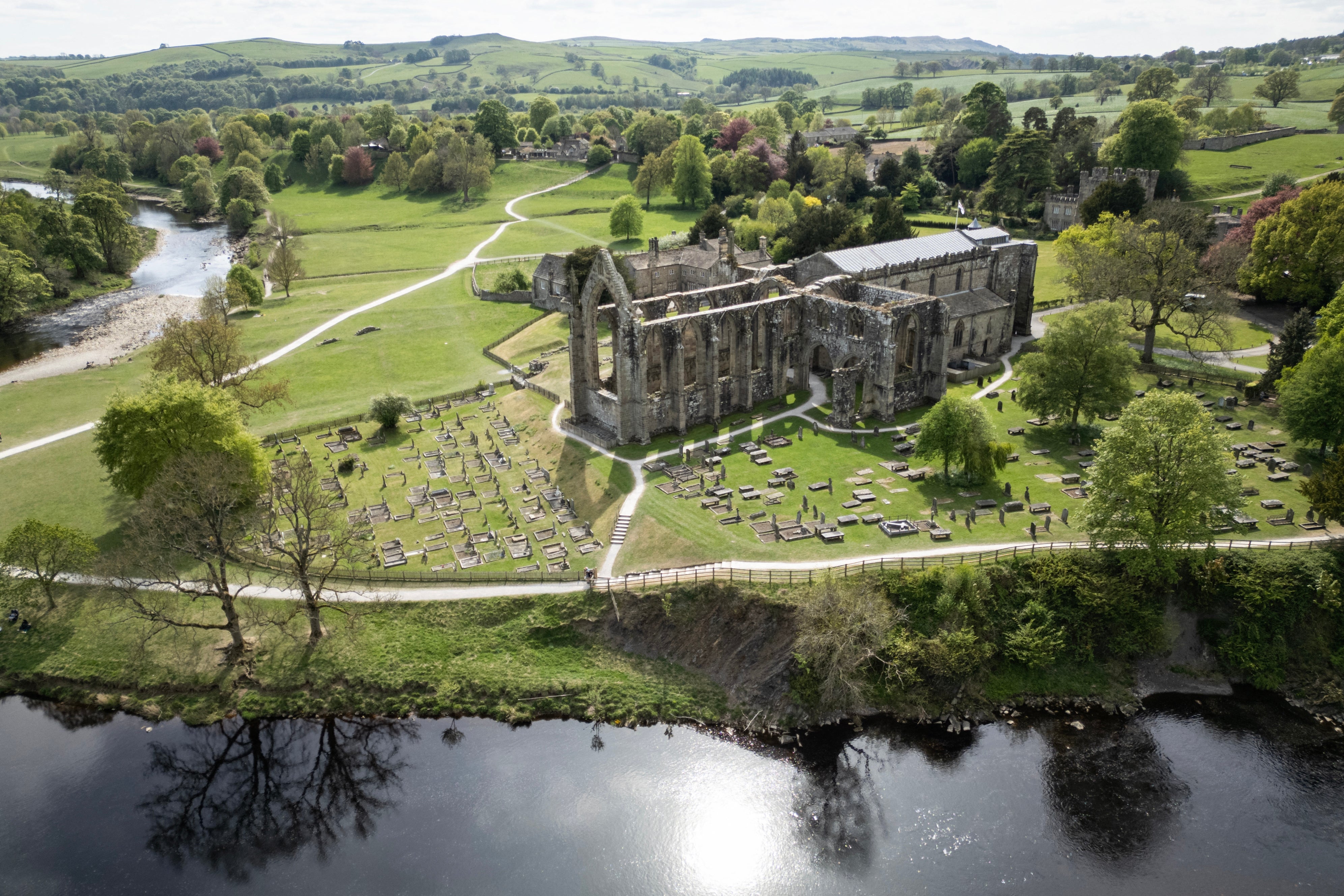 The Bolton Abbey Estate, at the edge of the Yorkshire Dales National Park