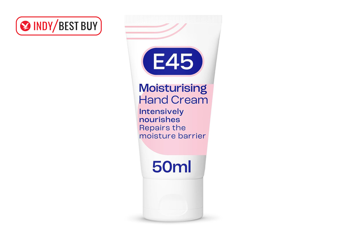 Best hand cream IndyBest review E45 moisturising hand cream