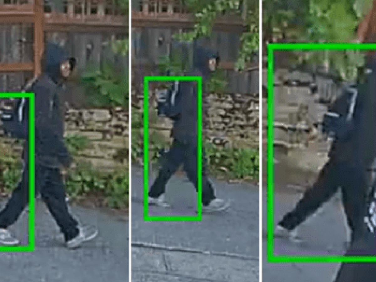 Seattle Police are offering up to $1,000 for tips leading to the arrest of a man who attacked an 88-year-old woman in her own backyard.