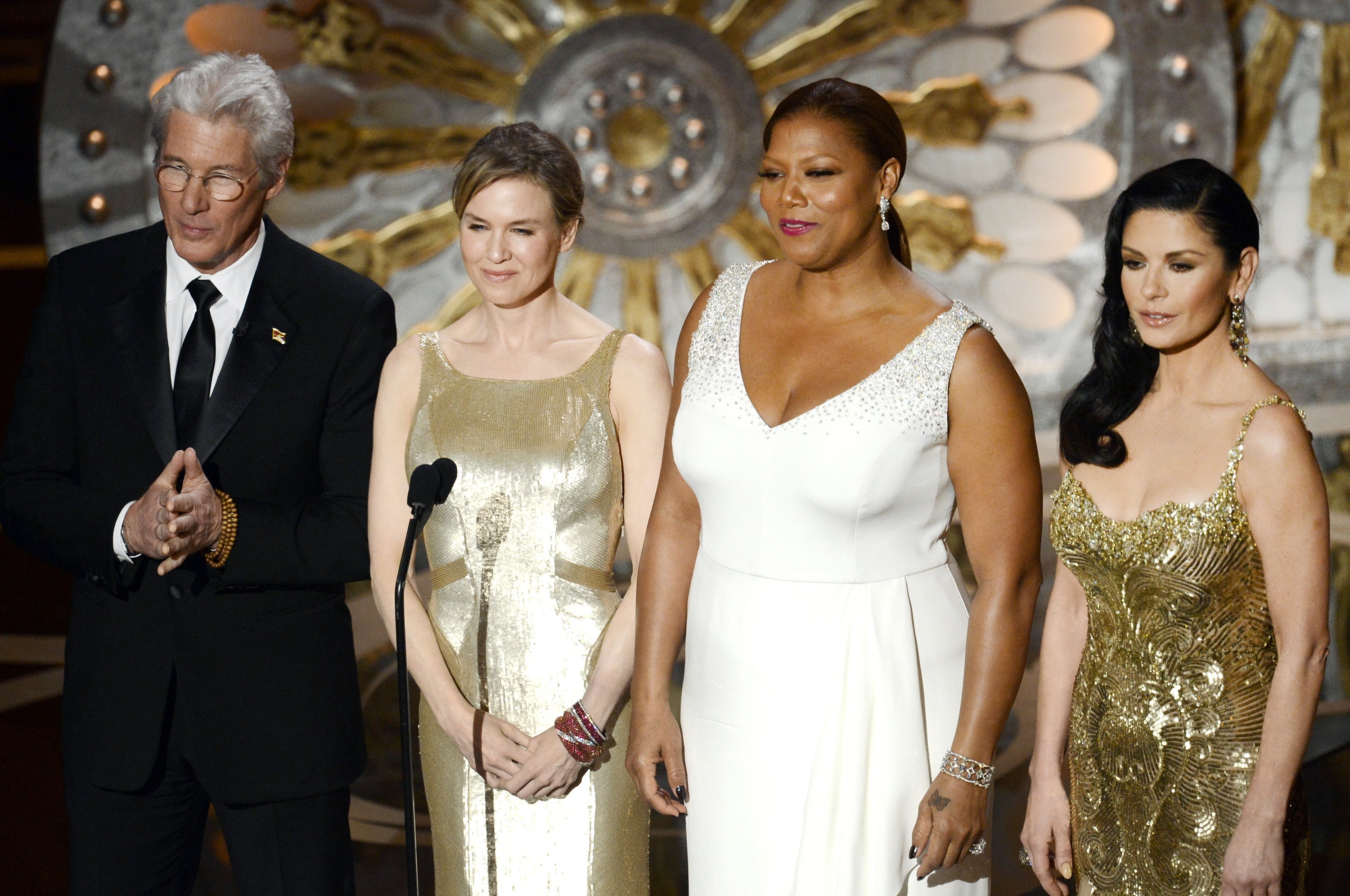 Gere returned to present at the Oscars in 2013