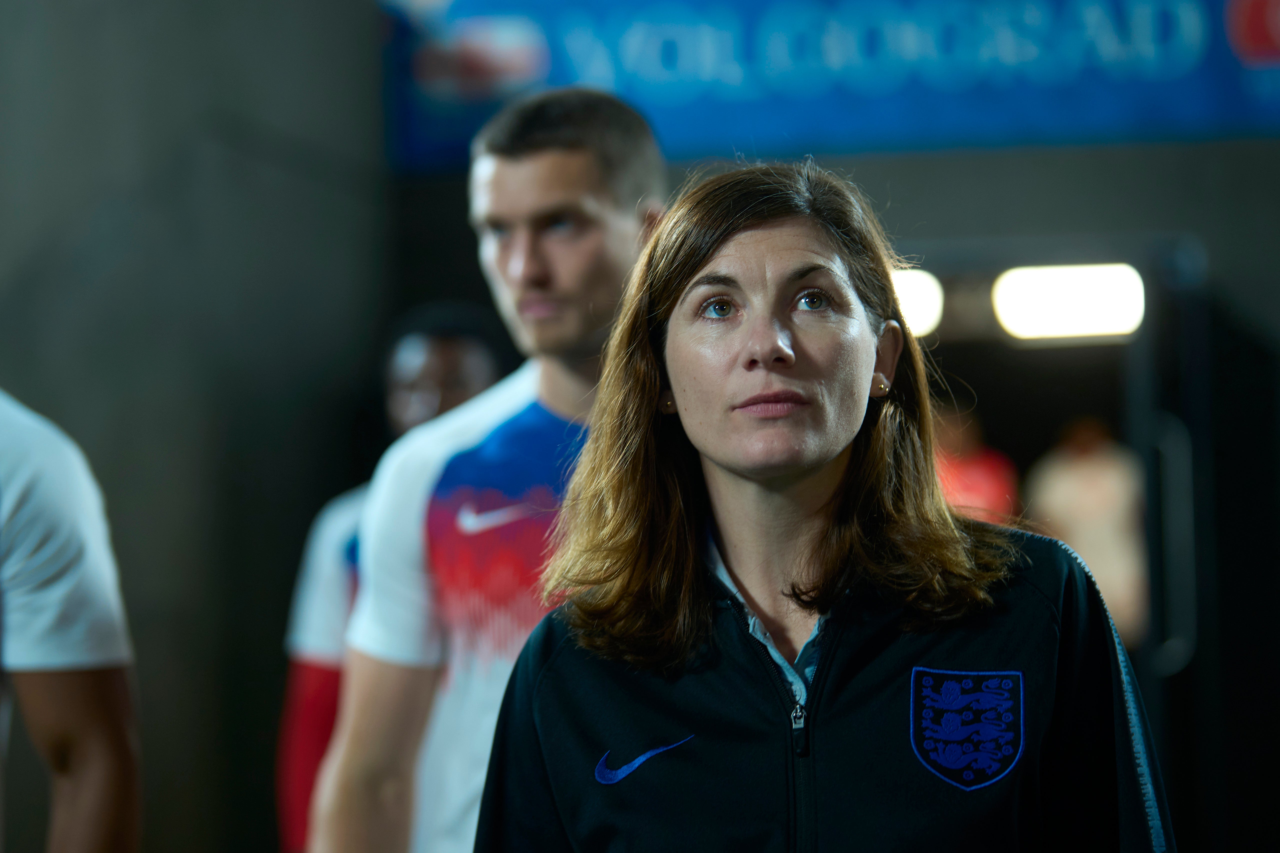 Doctor Who actress Jodie Whittaker will play Pippa Grange, the England men’s team psychologist