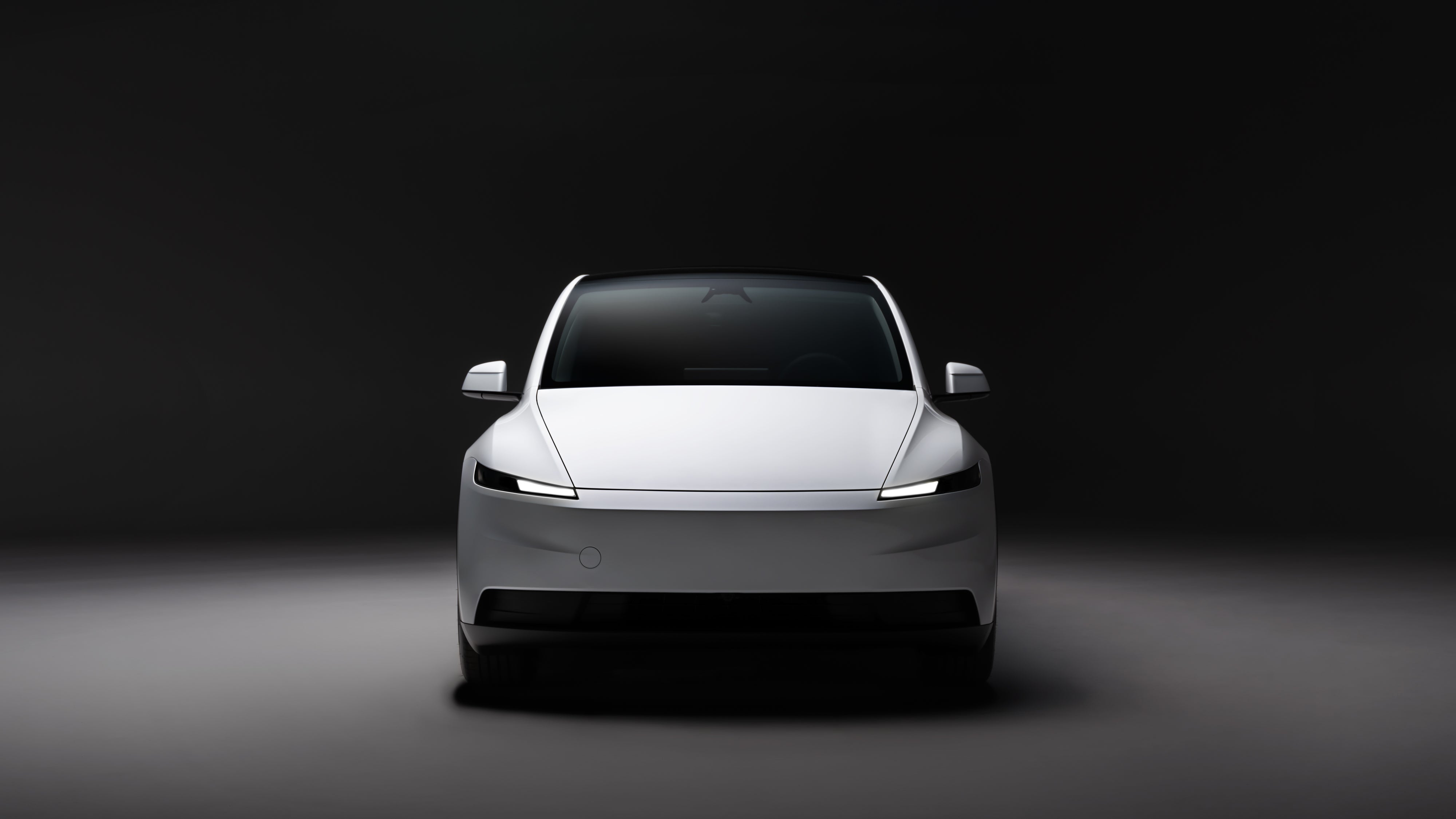 <p>The new Tesla Model Y Standard gets a cleaner look without the front and rear light bars</p>