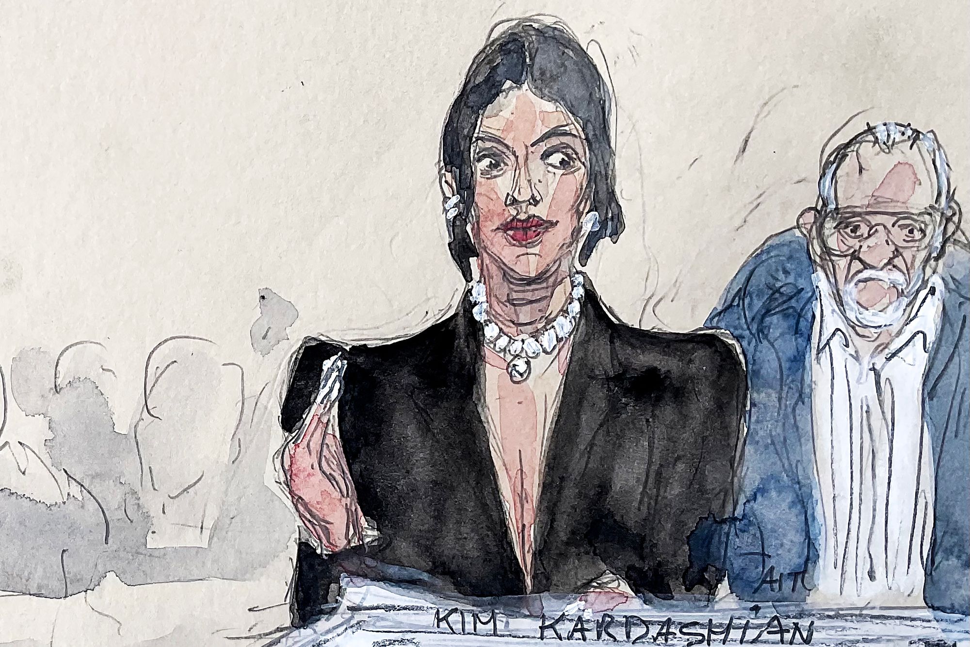 Kim spoke in court about the 2016 robbery