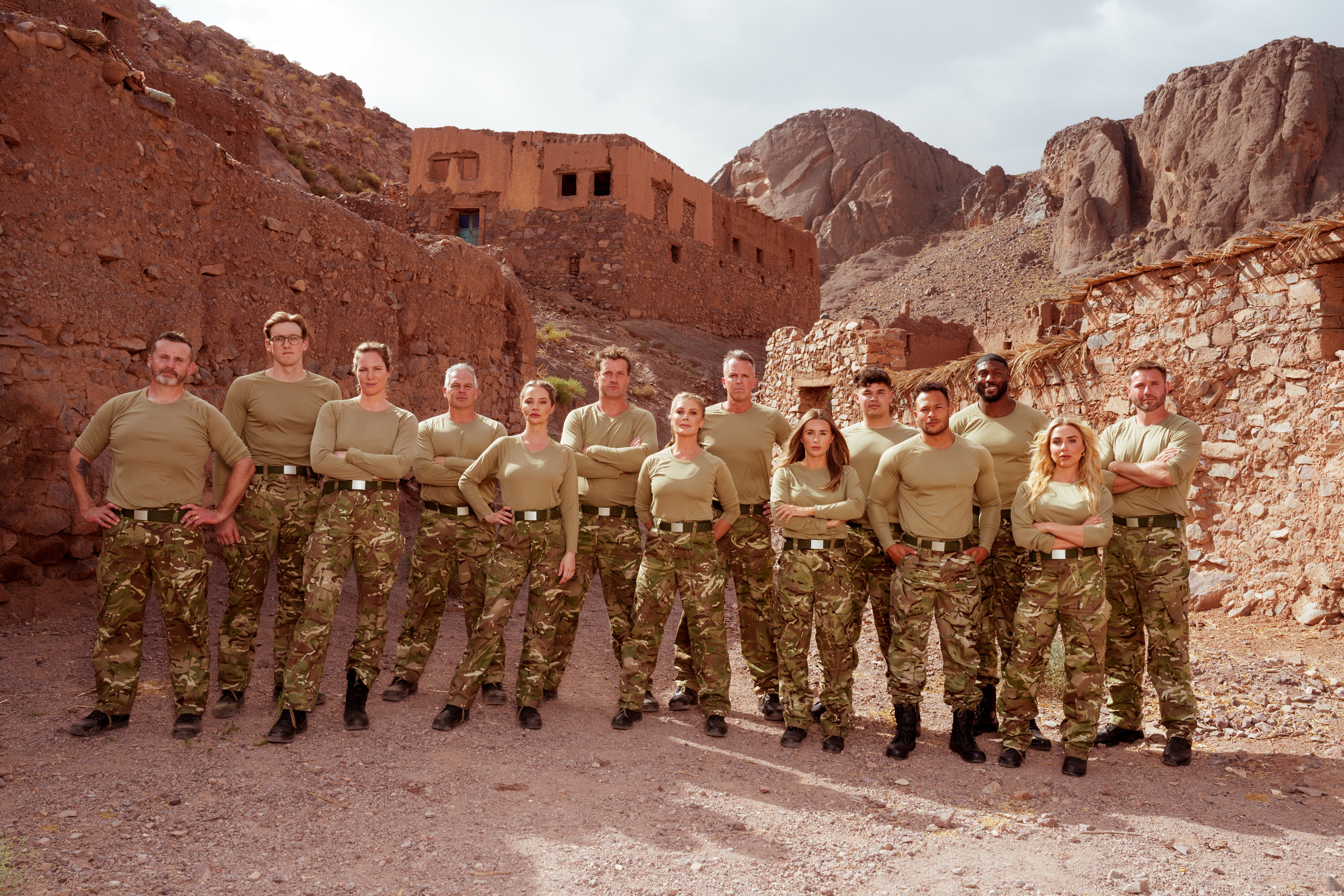 Ryan Moloney, Mack Horton, Emily Seebohm, Brad Hodge, Jessika Power, Axle Whitehead, Natalie Bassingthwaighte, Graeme Swann, Dani Dyer, Jack Joseph, Cole Anderson-James, Toby Olubi, Gabby Allen and Ben Cohen appear in the new series of ‘Celebrity SAS: Who Dares Wins’
