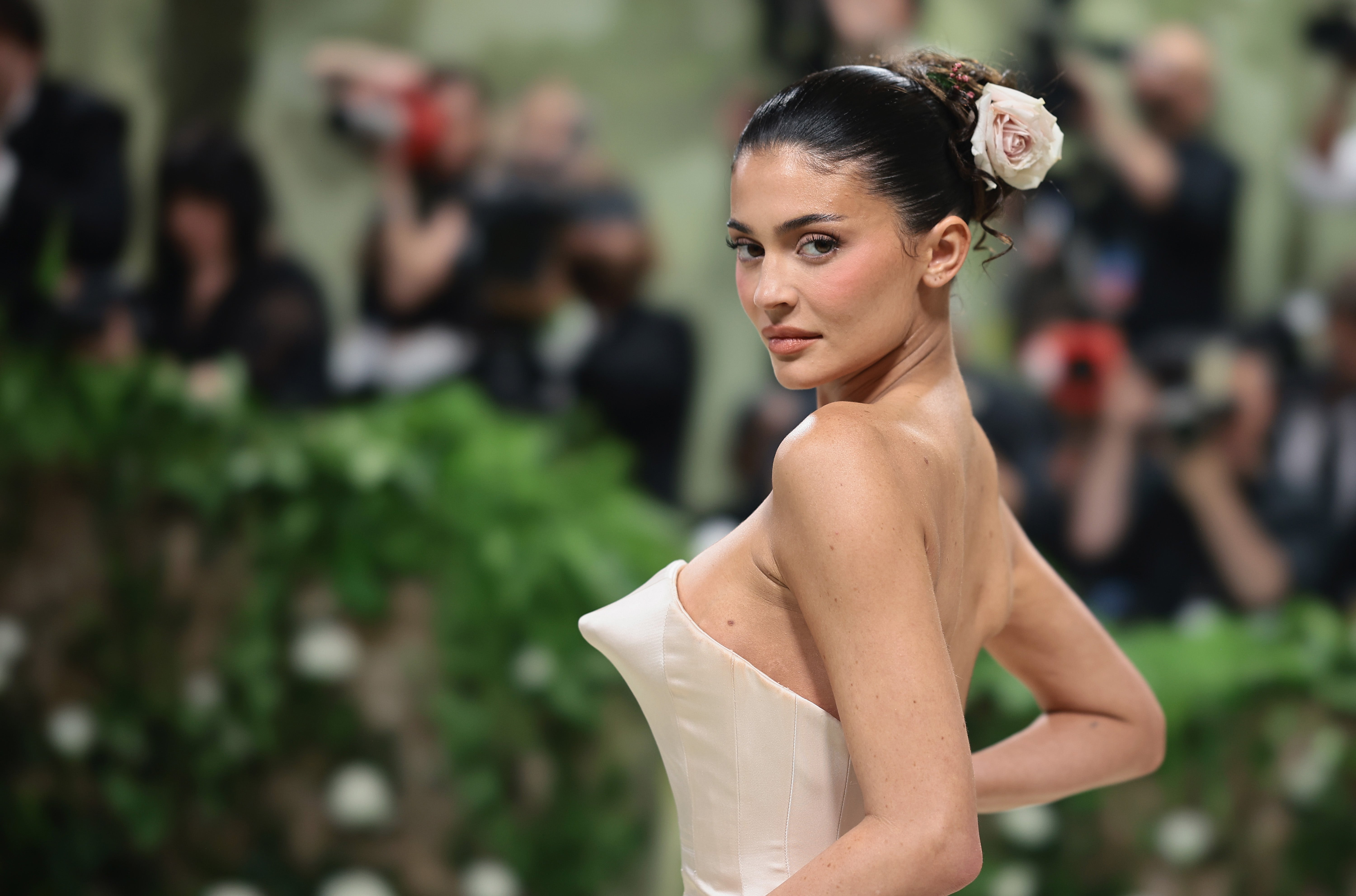 Kylie Jenner attends the 2024 Met Gala in New York City. Jenner and her sister Kim Kardashian have both touted stem cell treatment for their chronic back pain