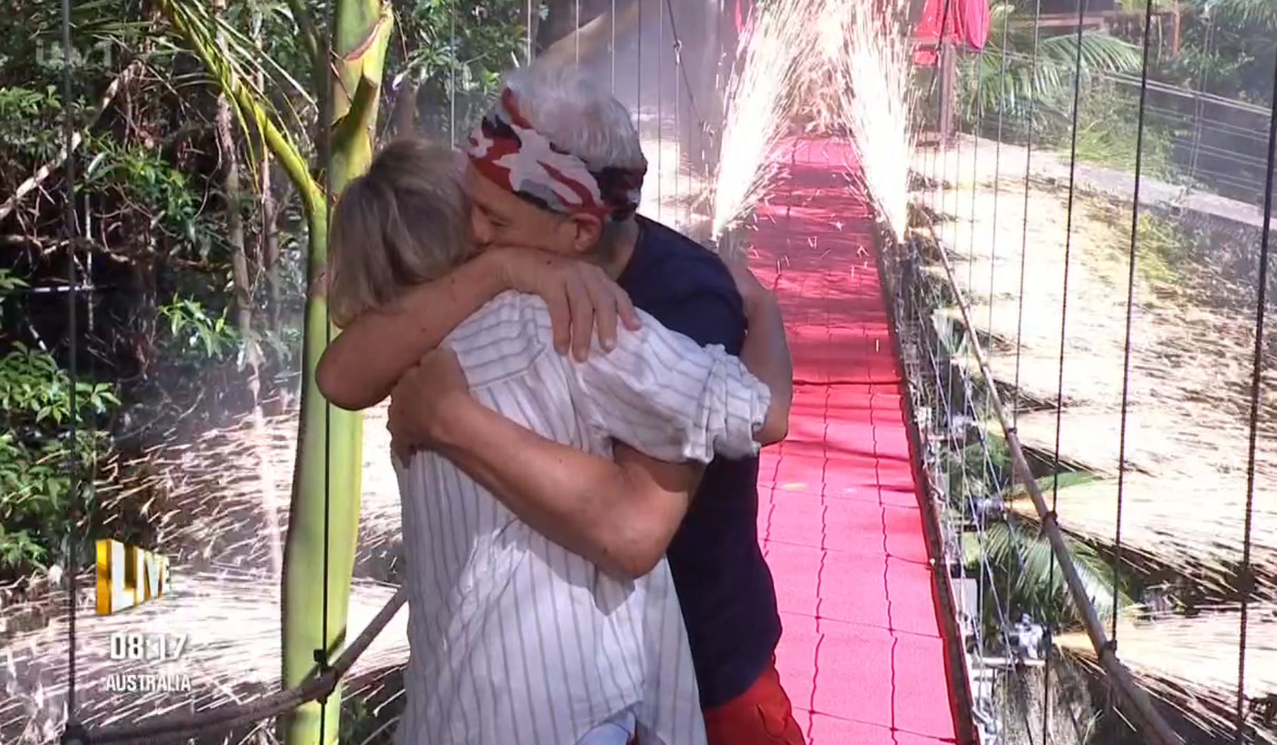 Кемп са женом Ширли