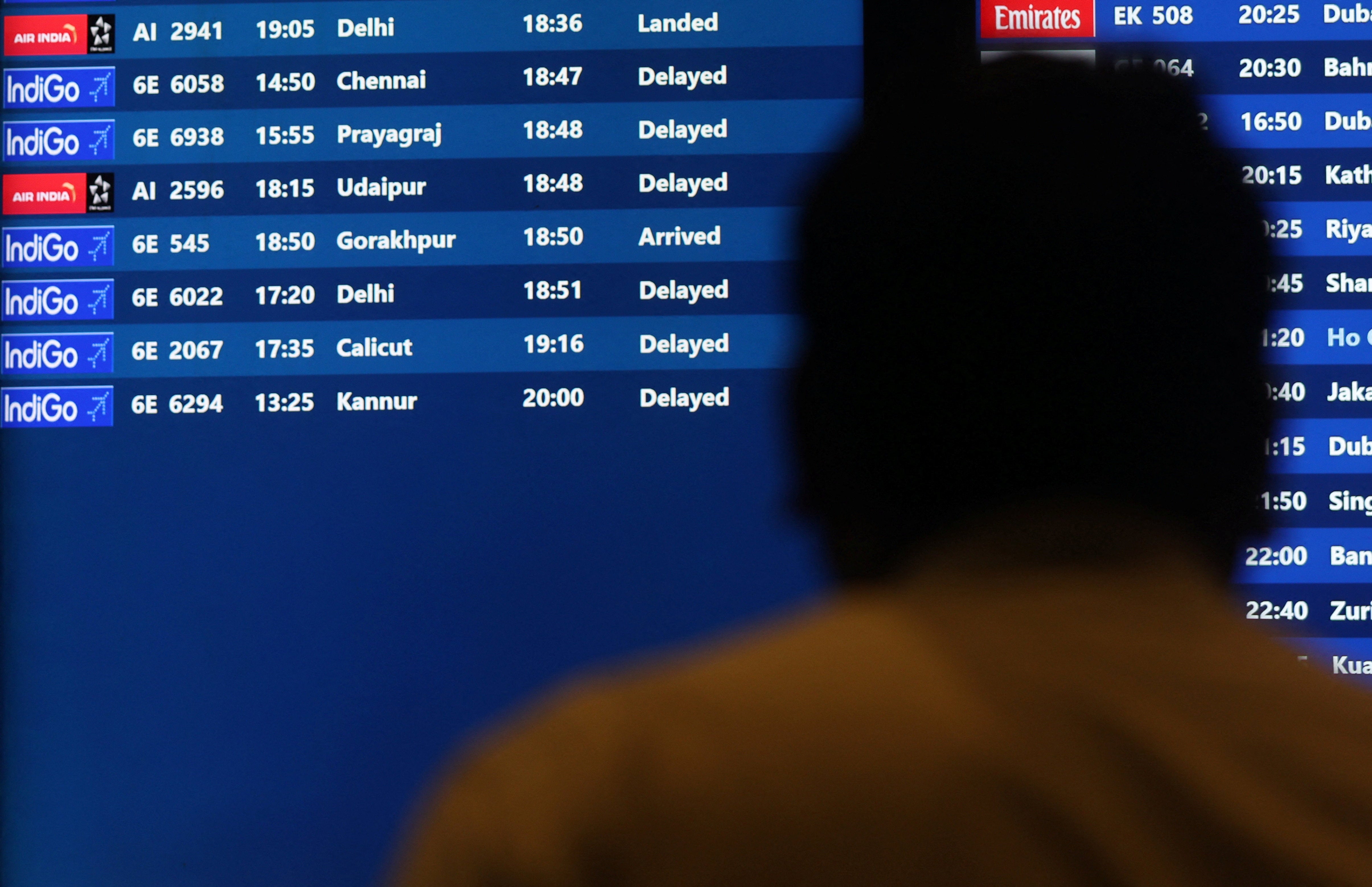 Almost 550 flights were cancelled by India’s largest airline