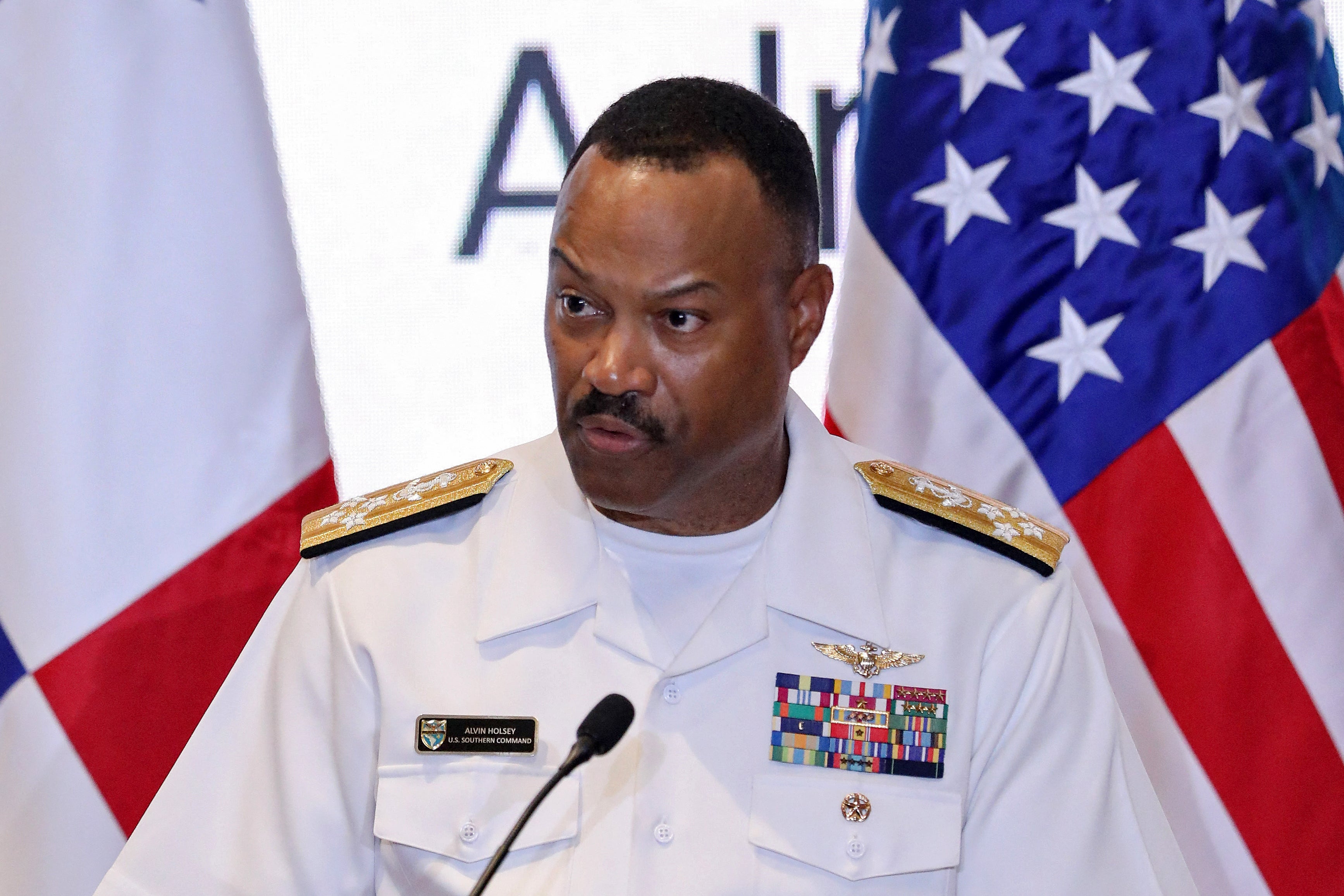 The shock departure of Admiral Alvin Holsey, head of U.S. Southern Command, which oversees military operations in the Caribbean, was announced by Hegseth on Oct.16