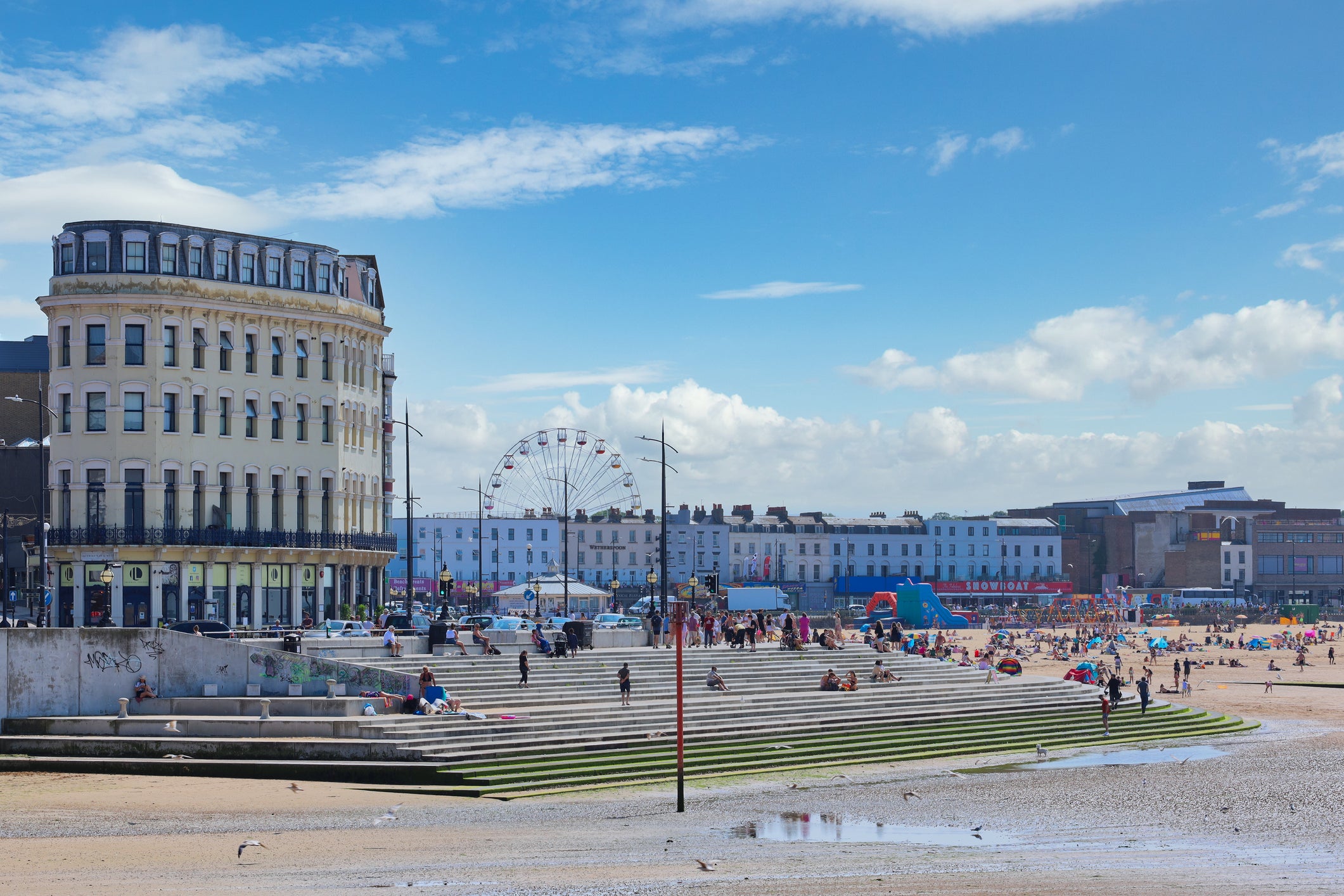 Michael travelled to Margate, the town where Turner painted over 100 works