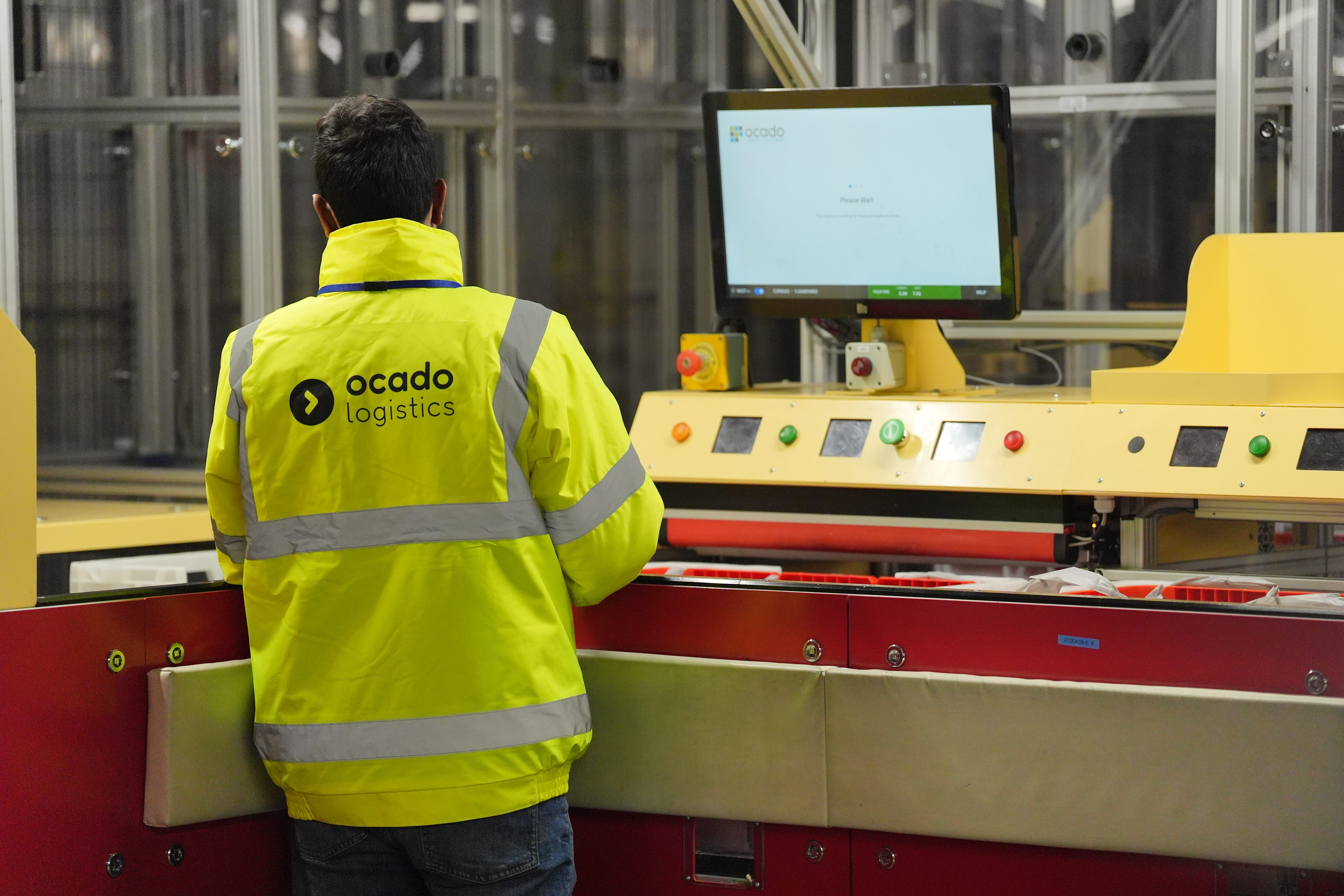 Ocado’s US partner Kroger has scrapped plans for a new automated warehouse (PA)