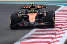 F1 Abu Dhabi GP live: Norris dramatically pips Verstappen to fastest in opening practice