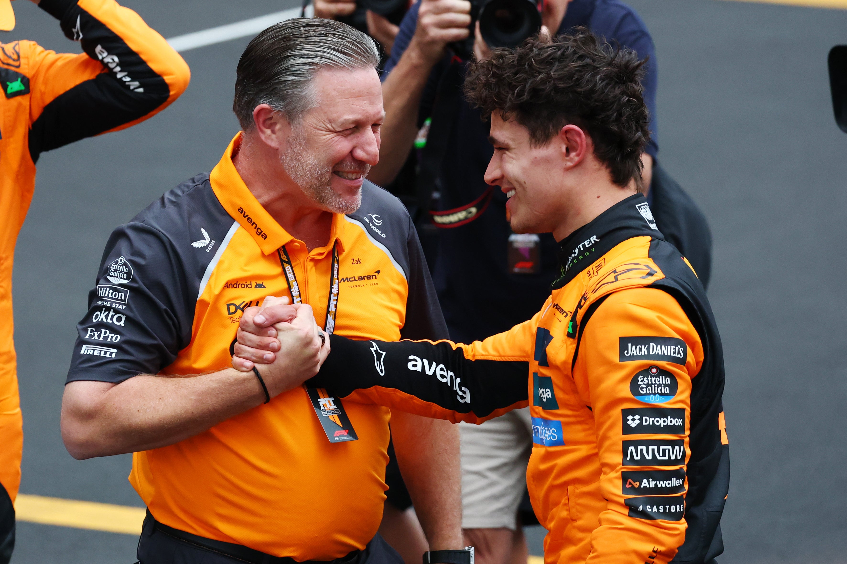 McLaren CEO Zak Brown says the team will implement team orders if required