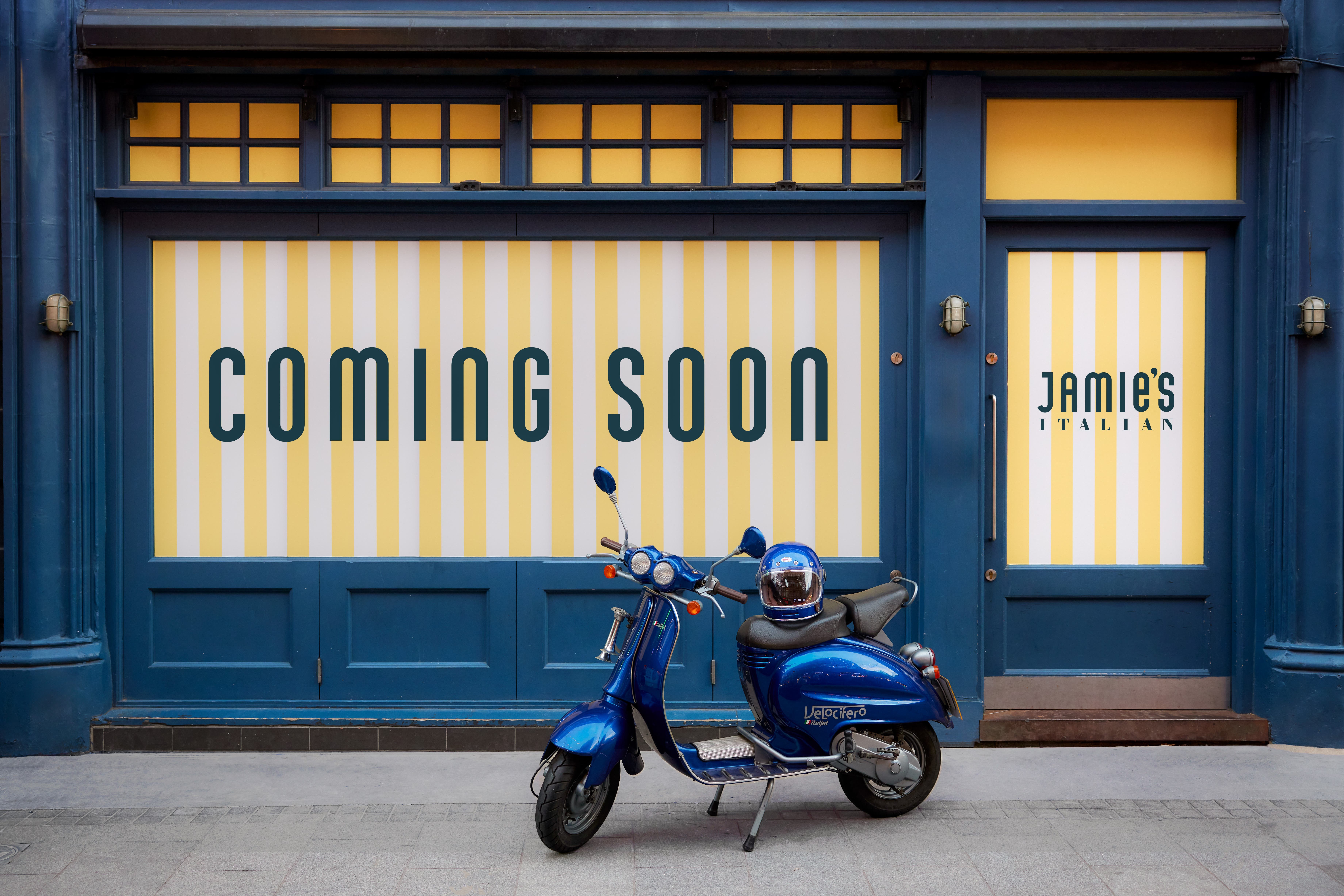 Jamie’s Italian is to be relaunched with a restaurant in London next year