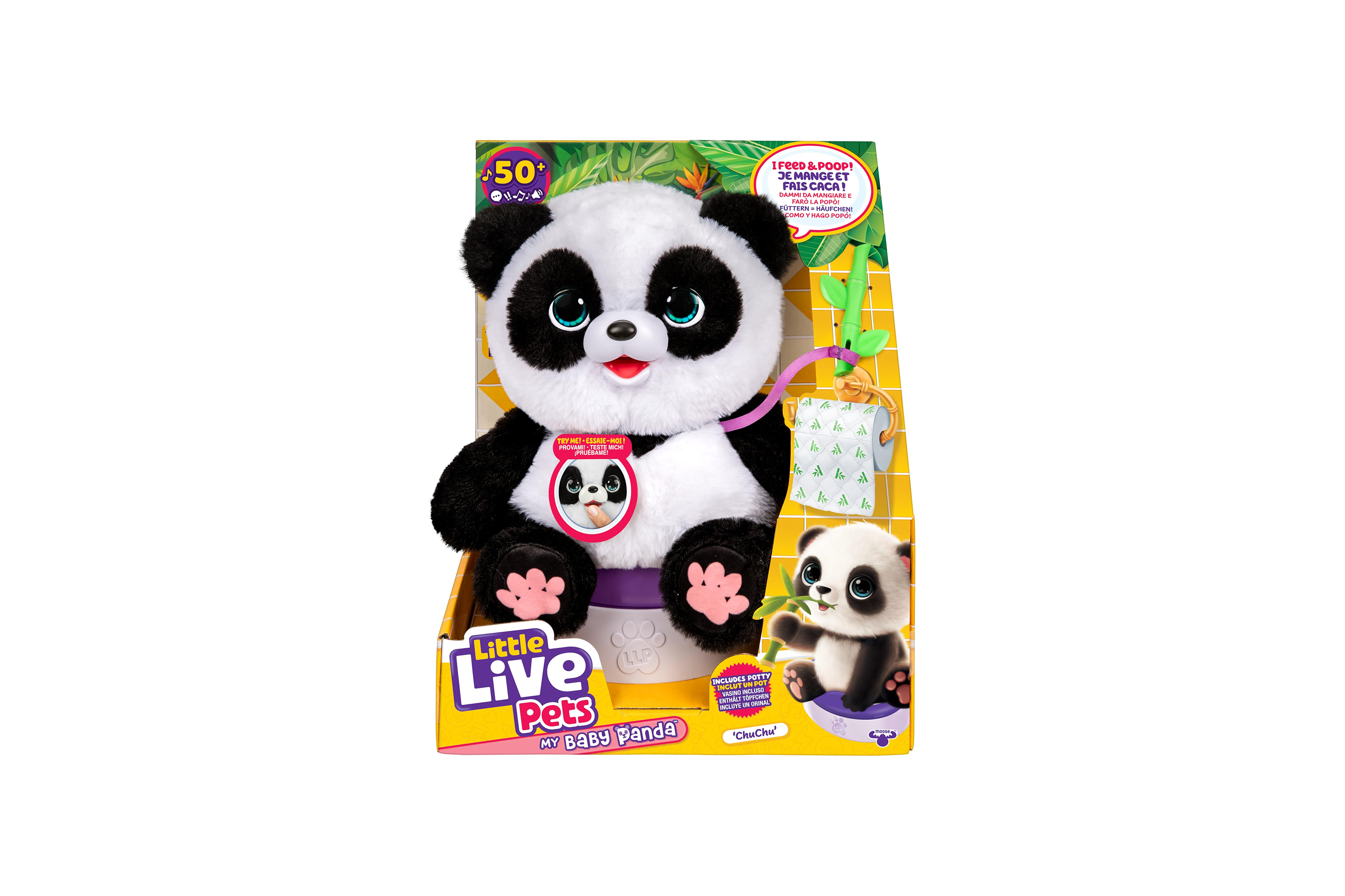 best gift for three-year-olds indybest review Little Live Pets my baby panda ChuChu