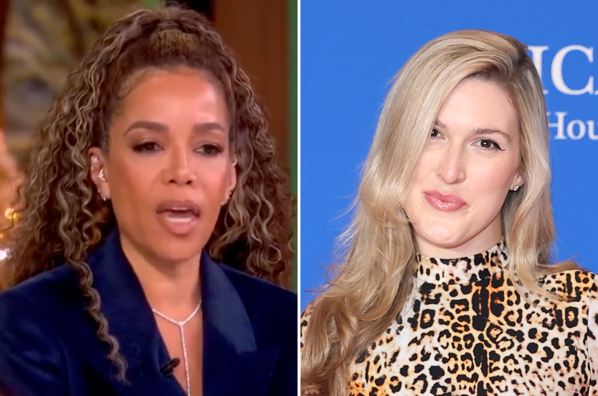 Sunny Hostin (left) found Oliva Nuzzi's debut memoir 'poorly written' and 'self-serving'