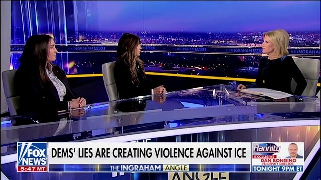 Ingraham speaks to Homeland Security chief Kristi Noem and ICE Deputy Director Madison Sheahan about a Democratic congressman calling ICE agents ‘thugs.’