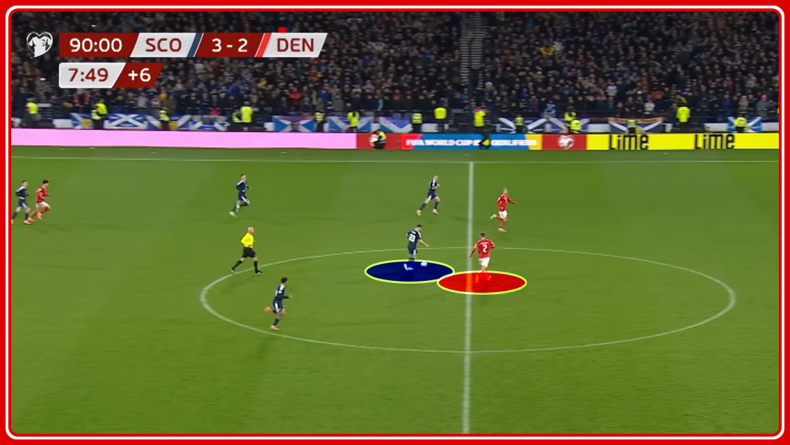 You can see McLean is going to whallop this