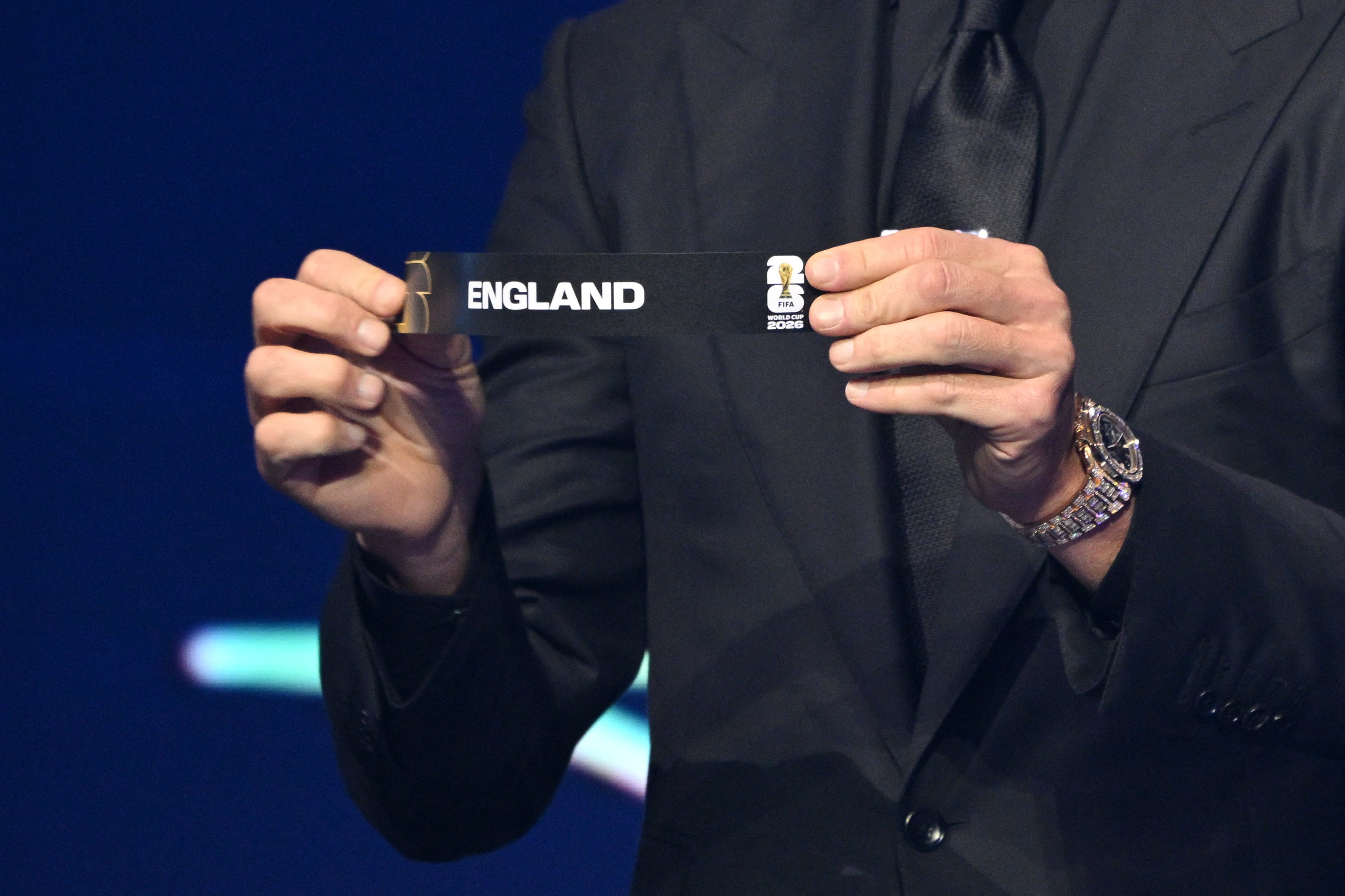 England are drawn by NFL legend Tom Brady