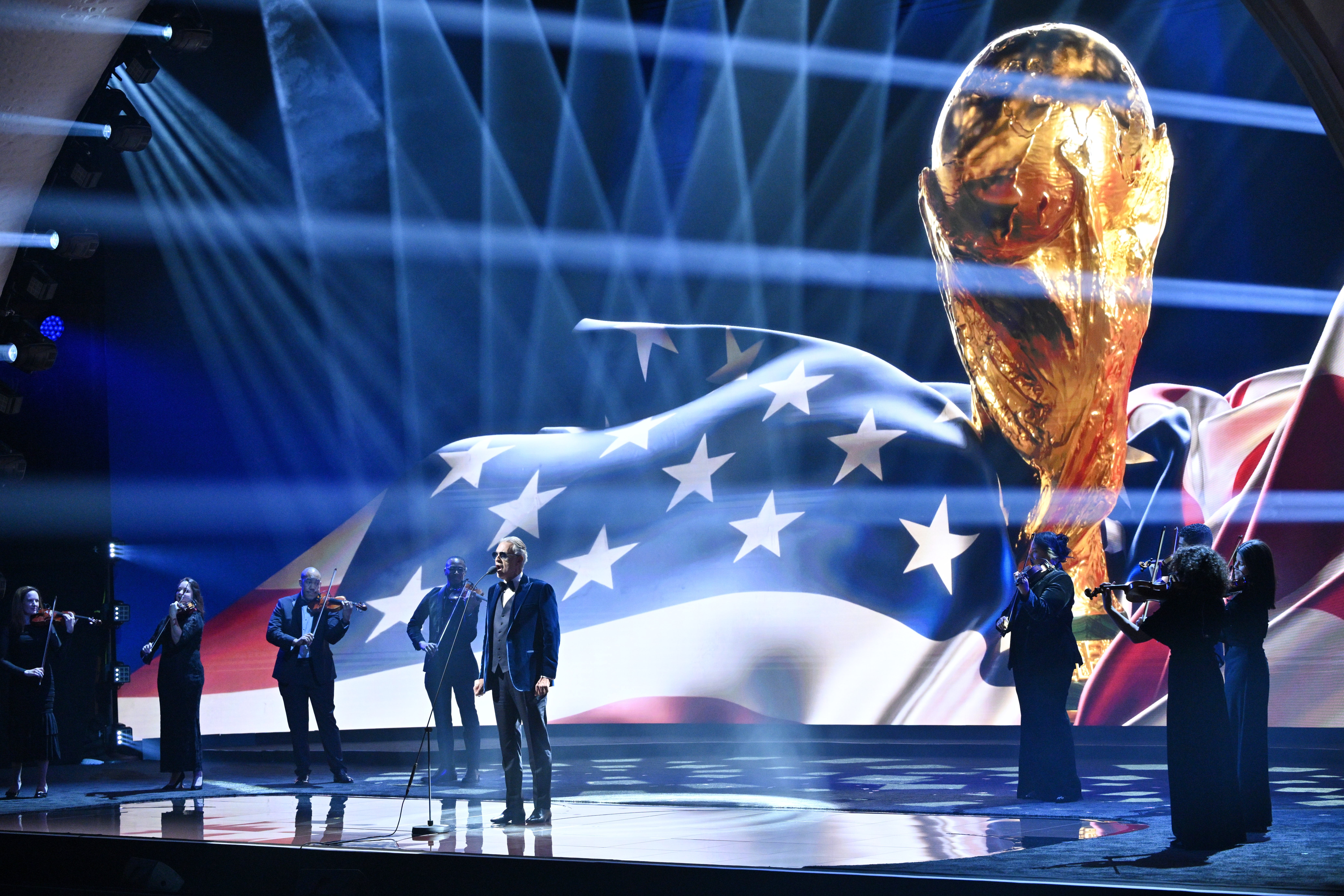 The World Cup draw took place in Washington DC
